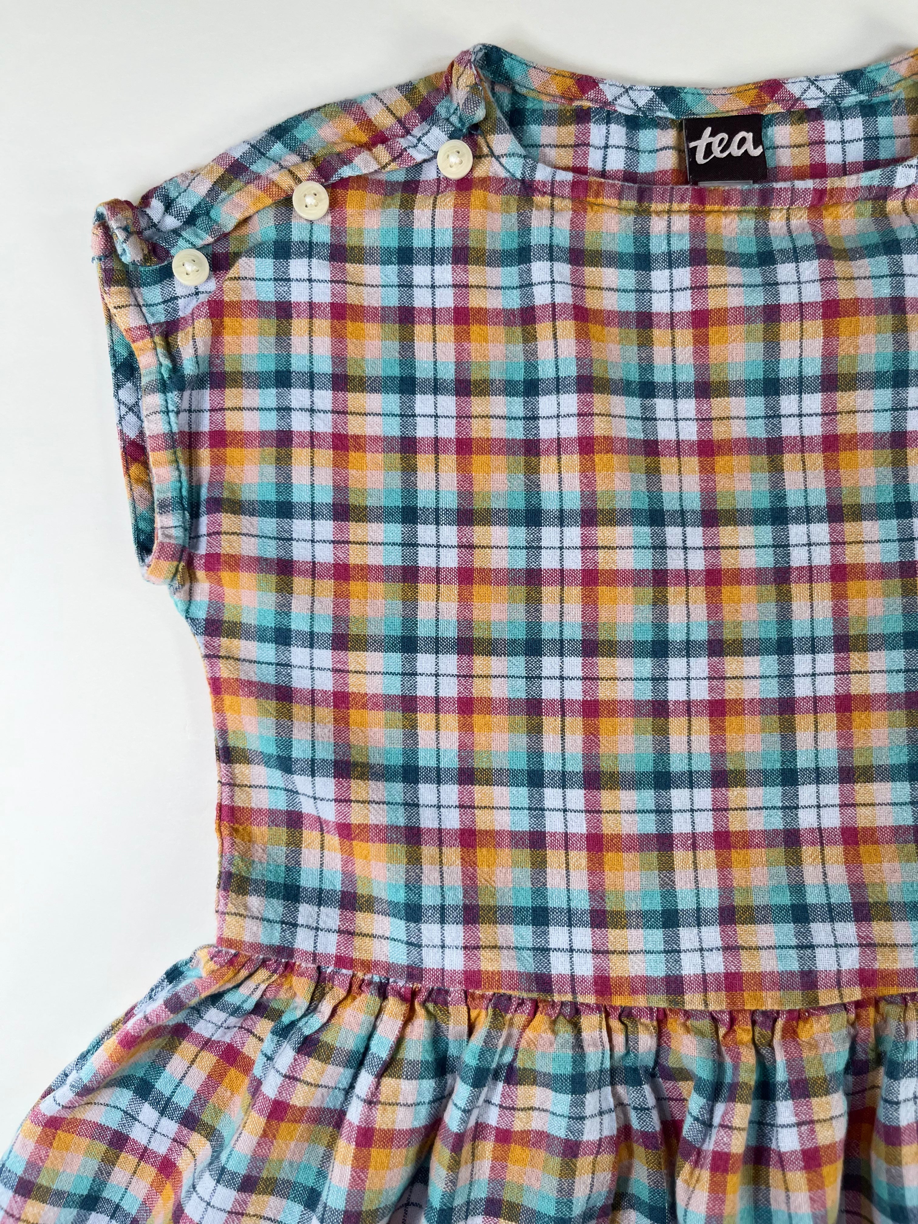Tea - Plaid Dress (3 years)