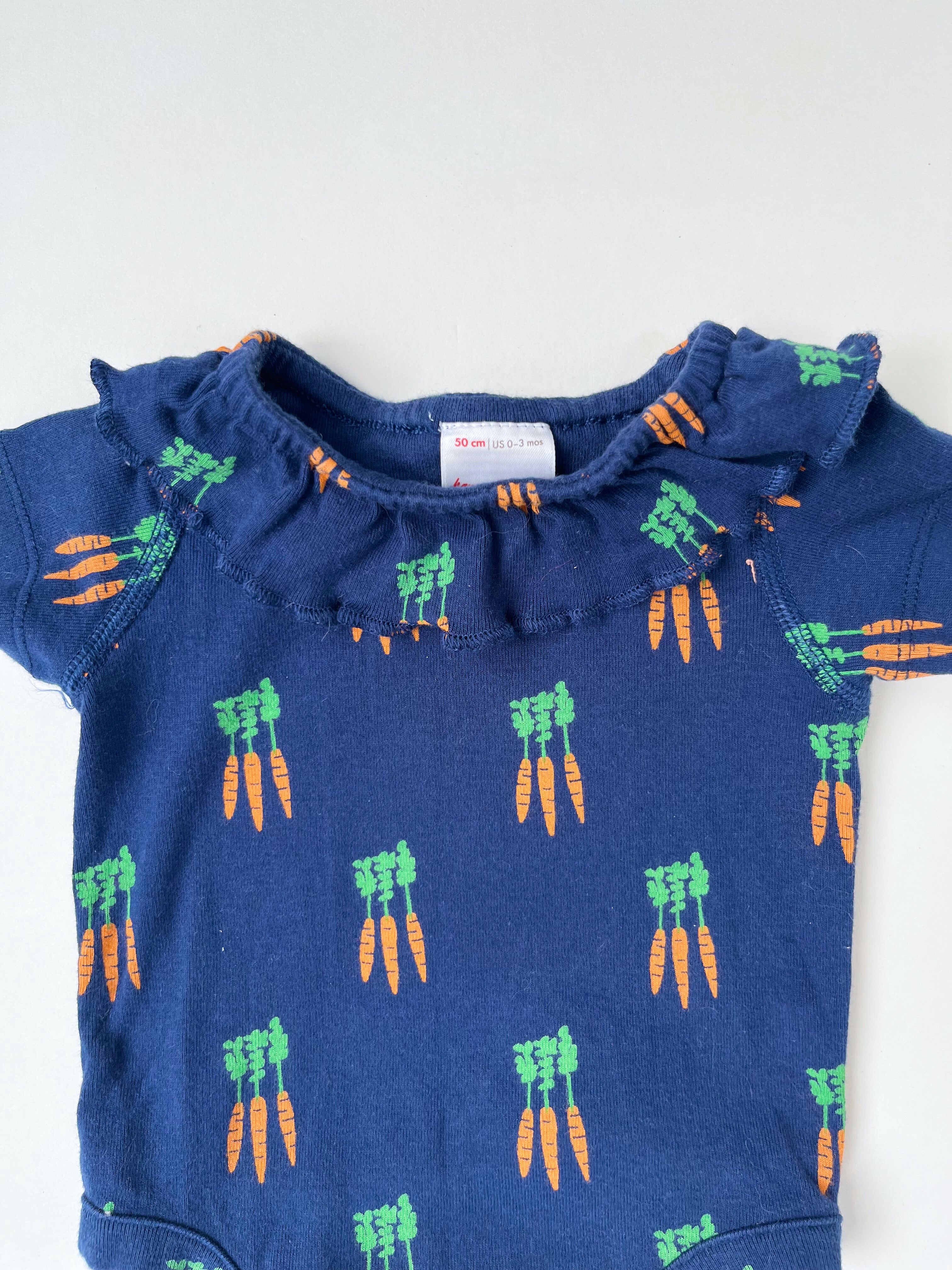 Hanna Andersson Onesie (Size 0–3 months)