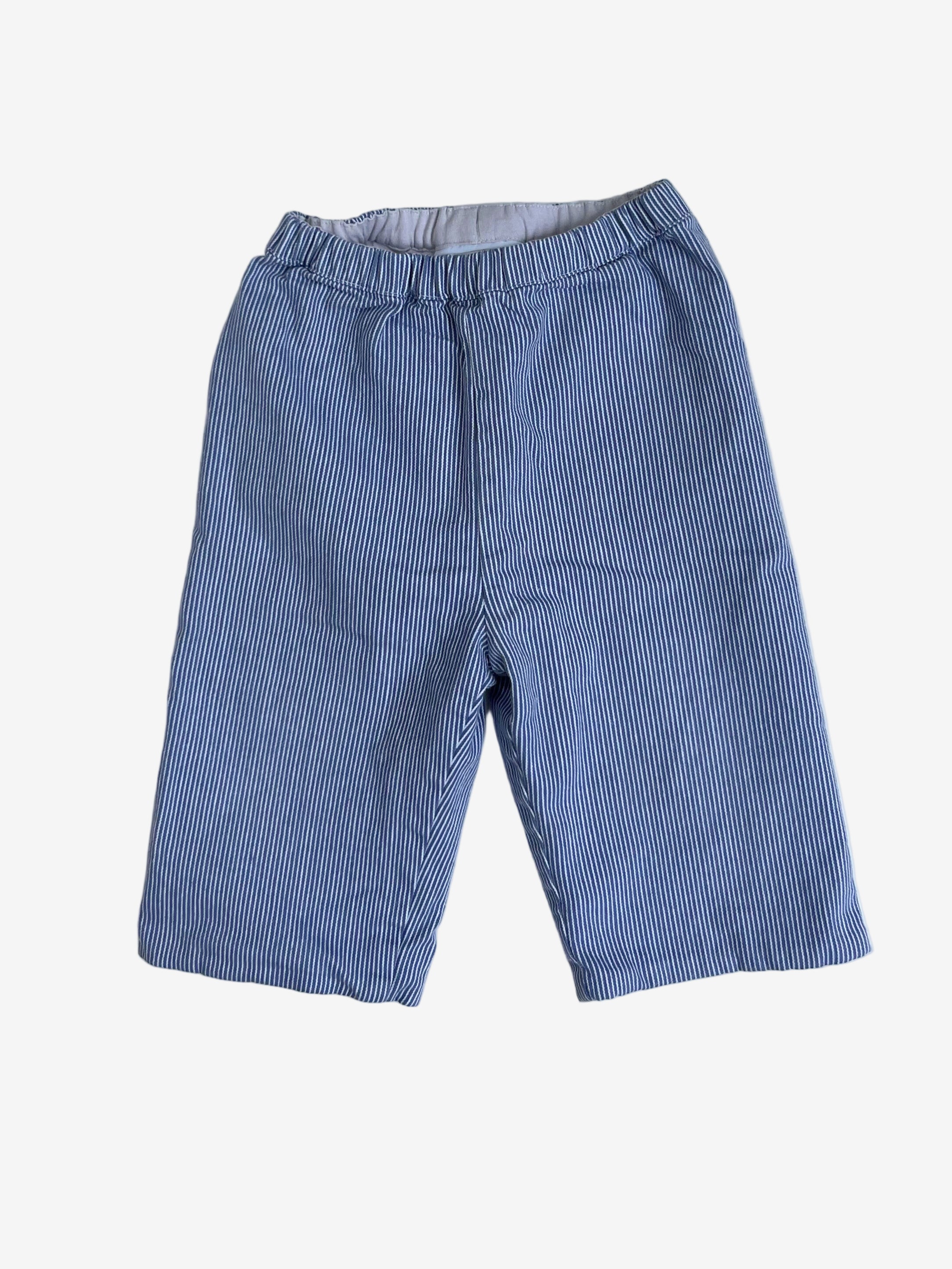 The Little White Company - Cotton Pants 6-9 months