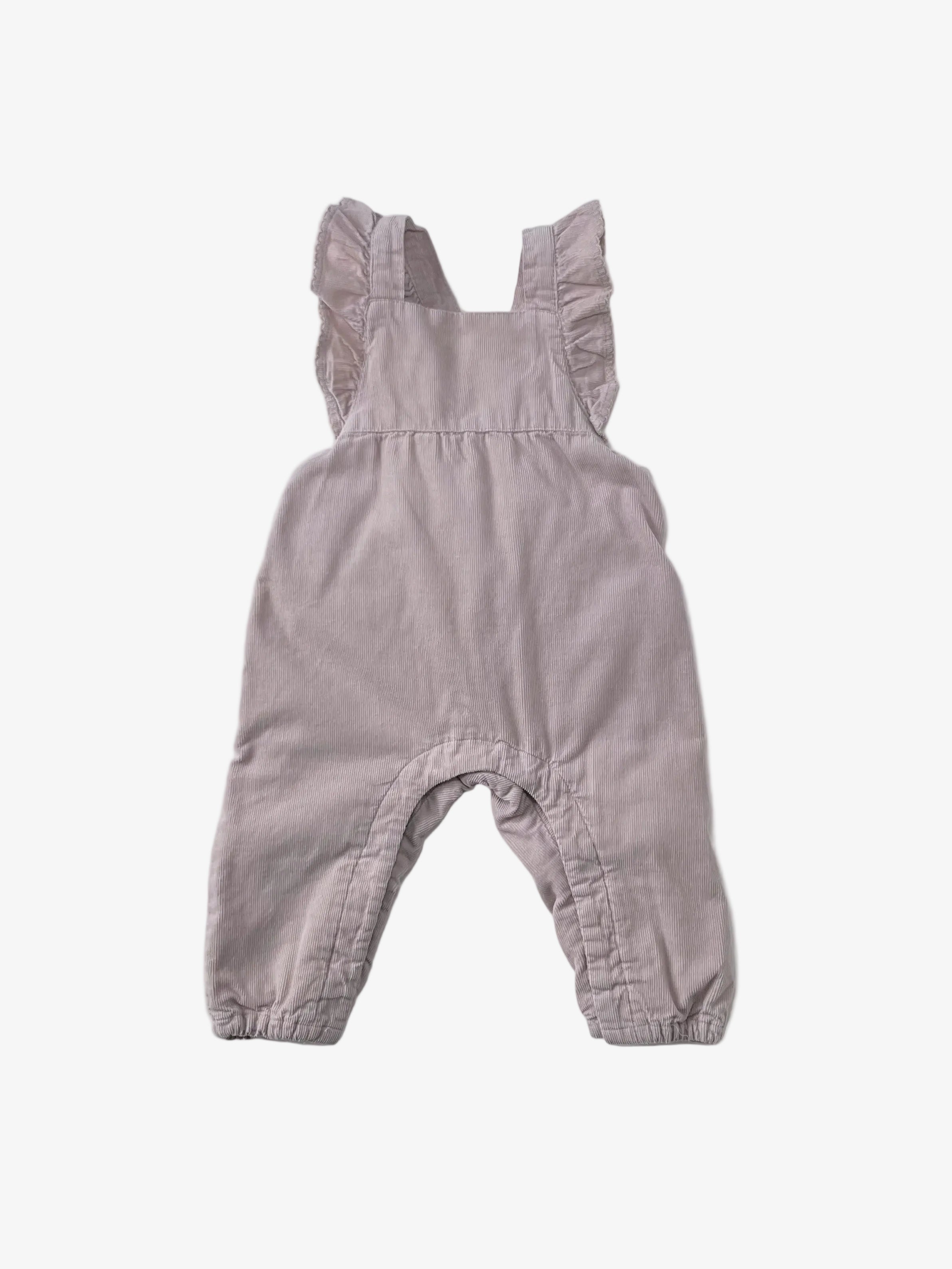 Zara – Micro Corduroy Overalls (Size 3–6 months / 68 cm)