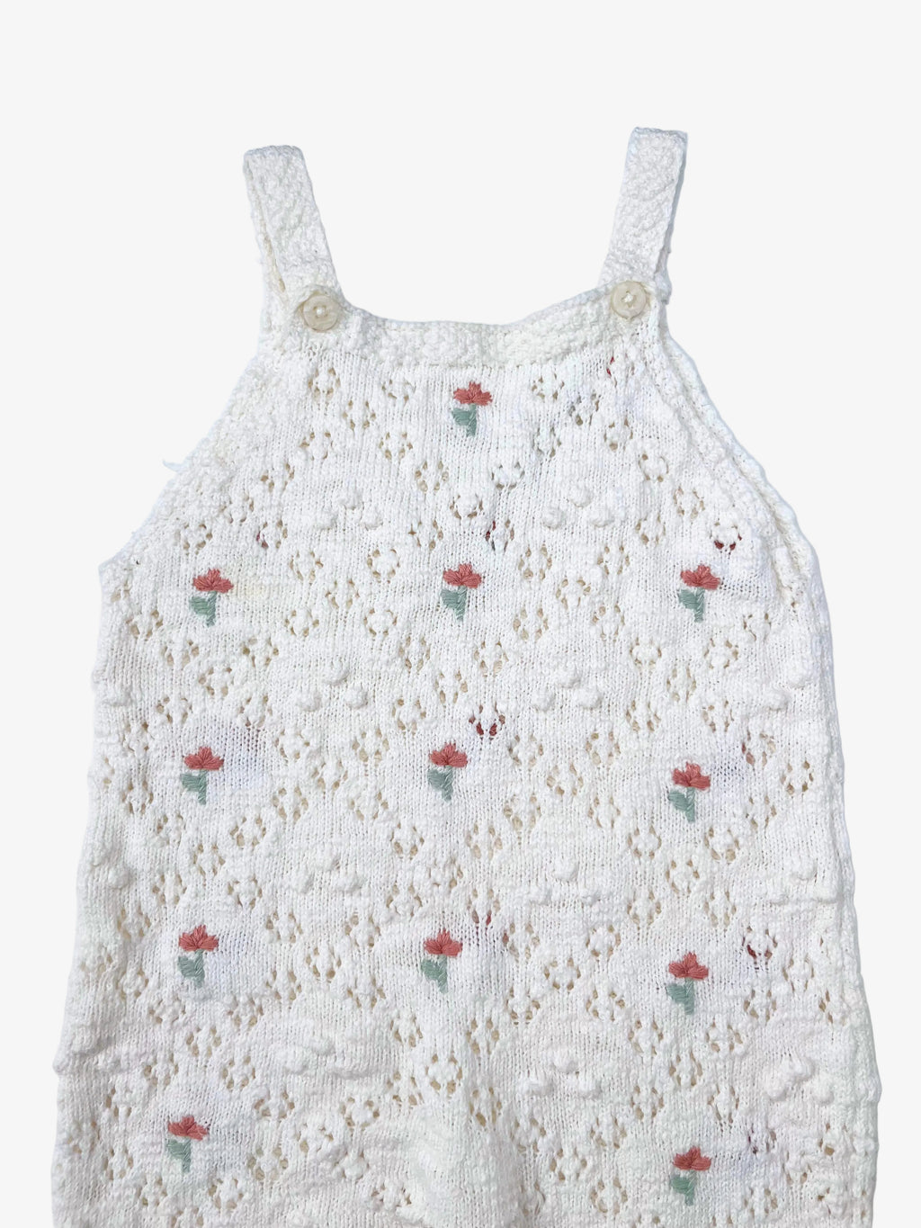 Zara – Knitted Jumpsuit (Size 9–12 months)