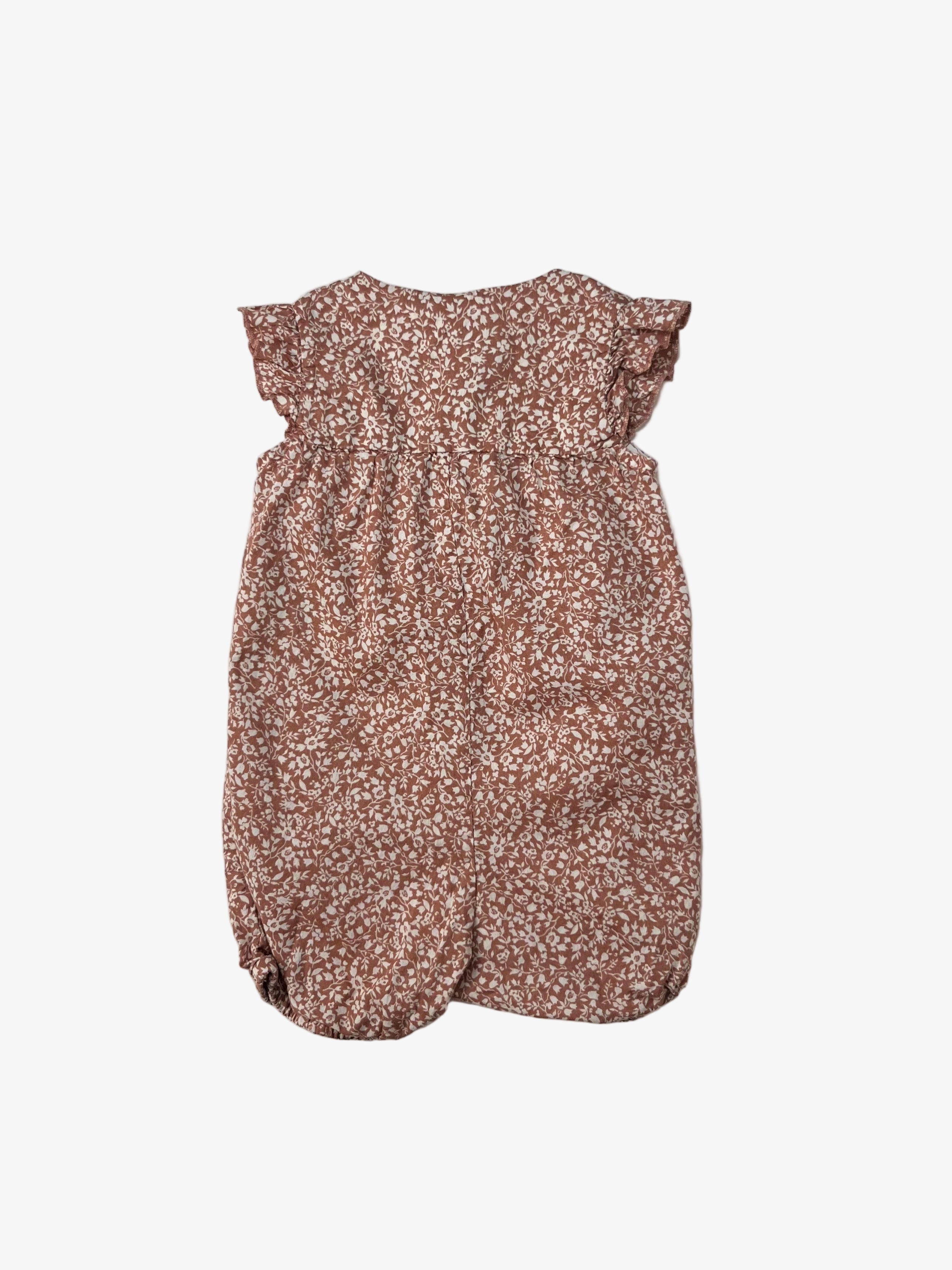 H&M – Short-Sleeve Romper (Size 9 months)