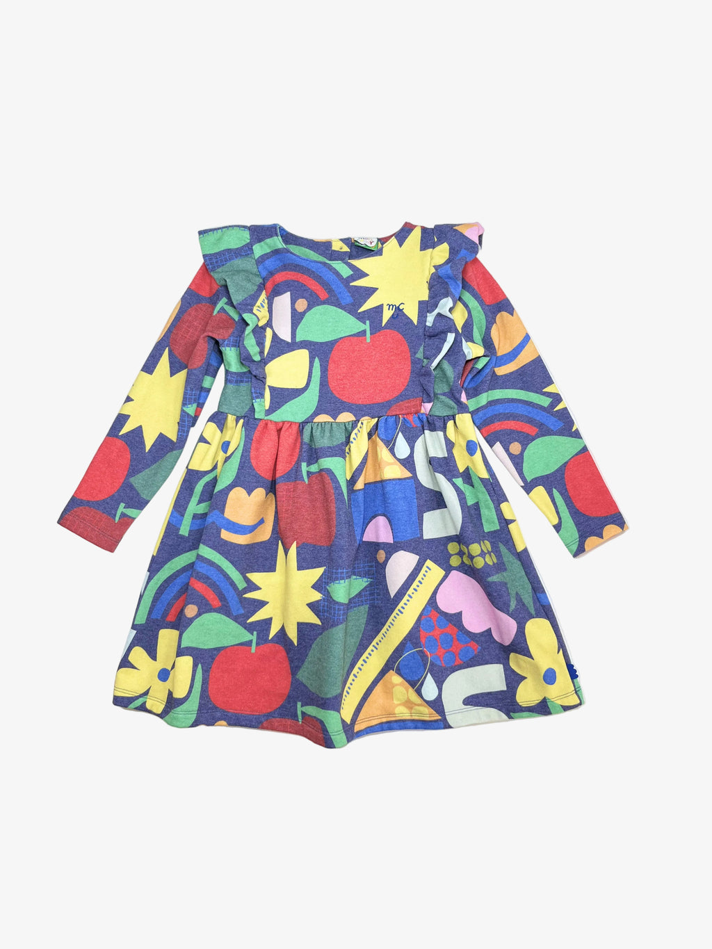 Mon Coeur – Fleece Dress (Size 6–7 years)