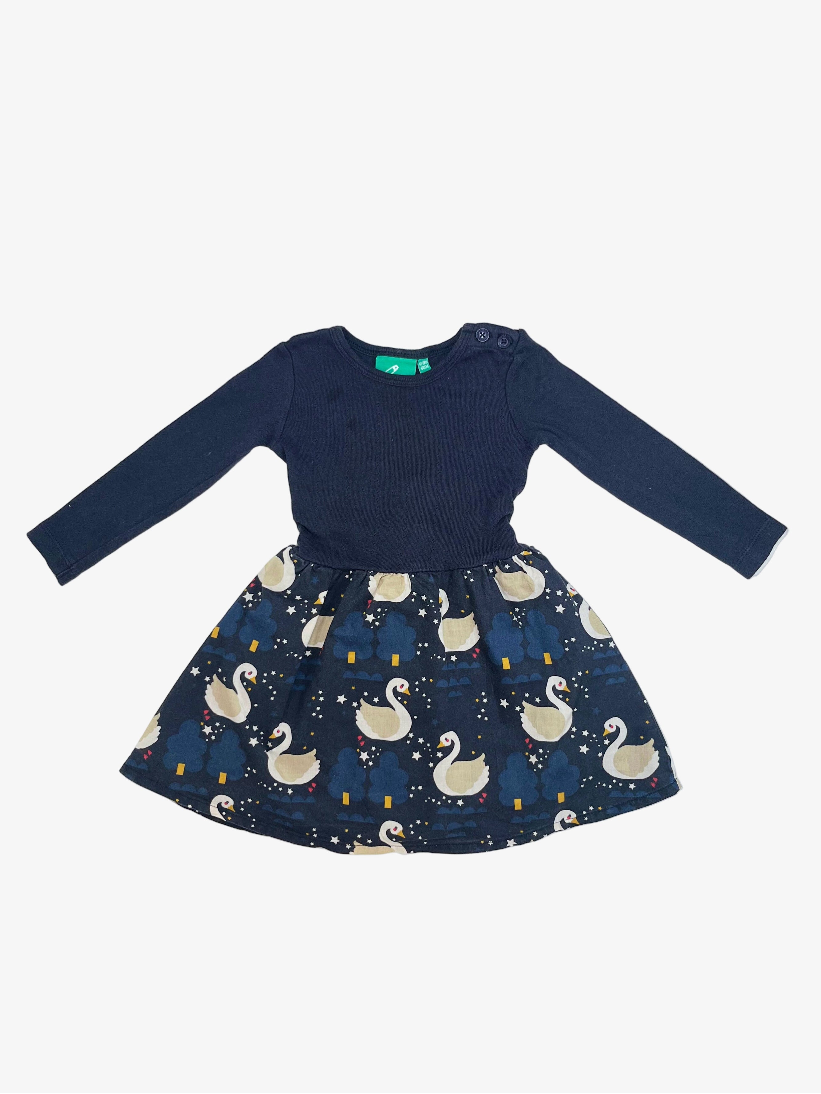 Little Green Radicals – Dress (Size 12–18 months)