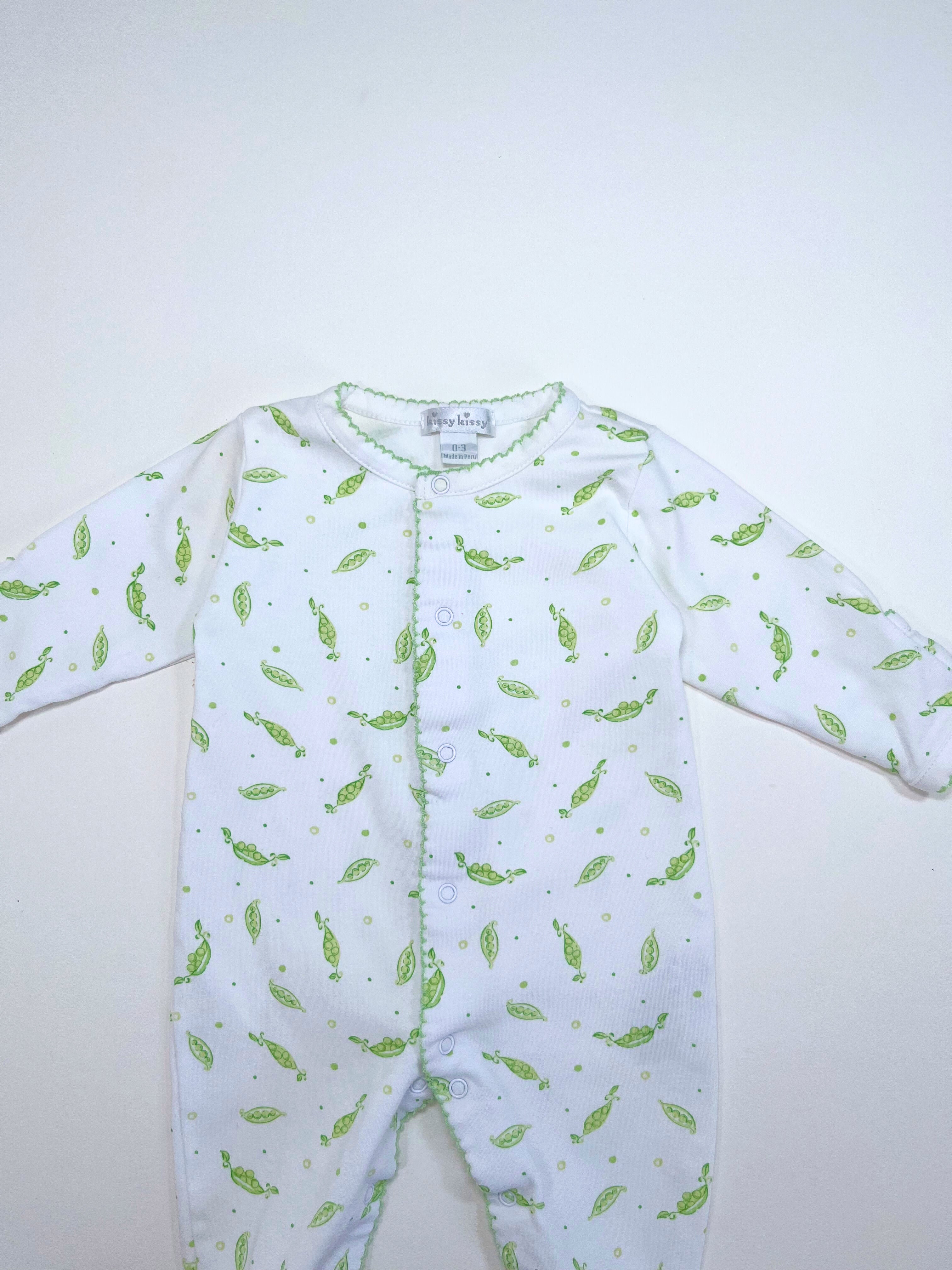 Kissy Kissy – Footies (Size 0–3 months)