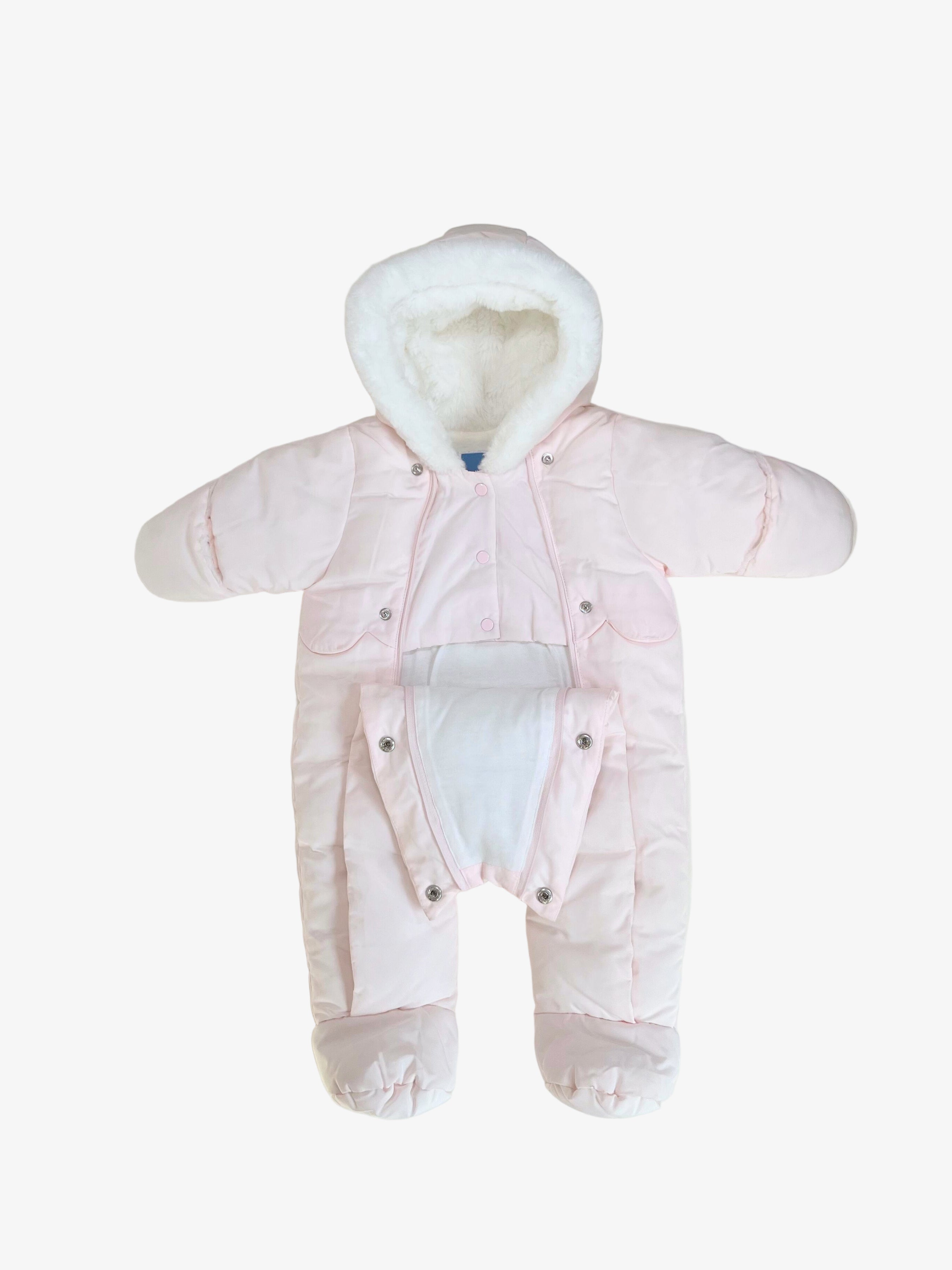 Jacadi - Snowsuit with scalloped detail (3-6 months)