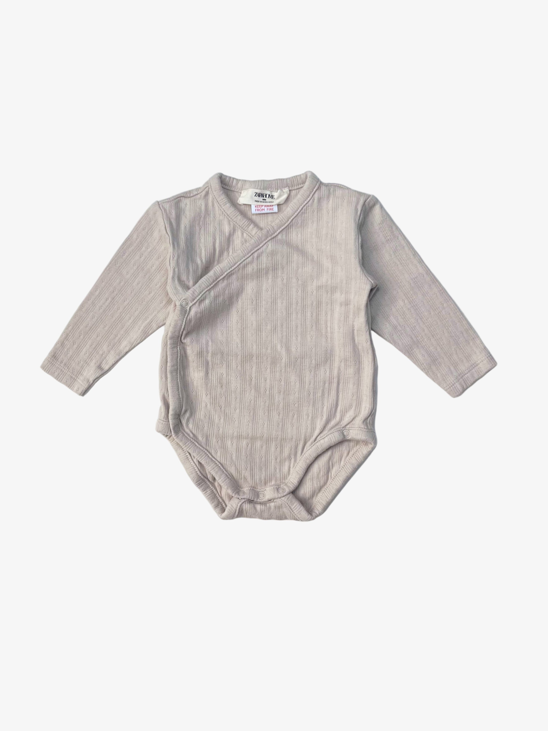 Zara - Kimono-Style Onesie (6-9 Months)