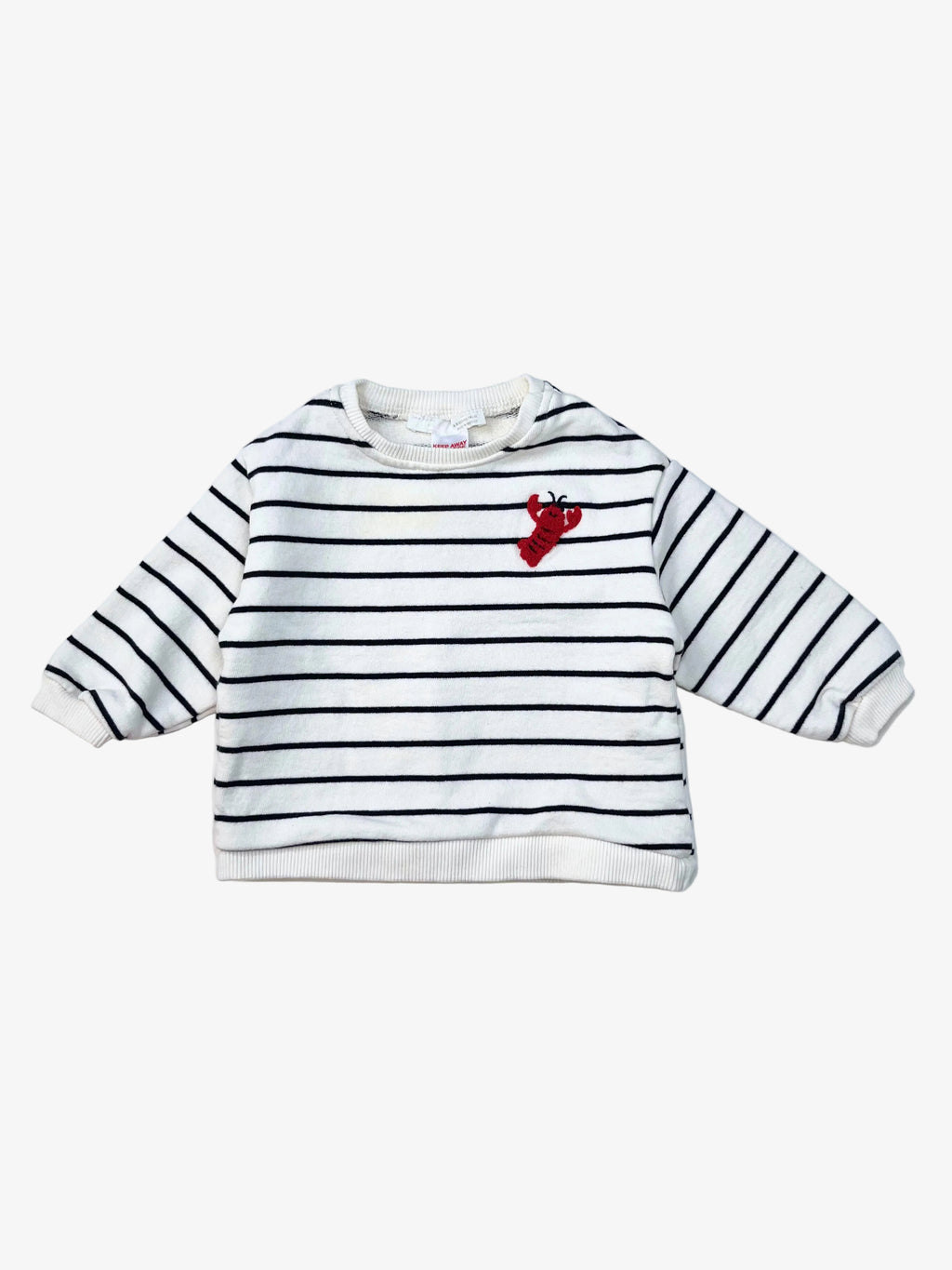 Zara – Sweatshirt (Size 6–9 months)