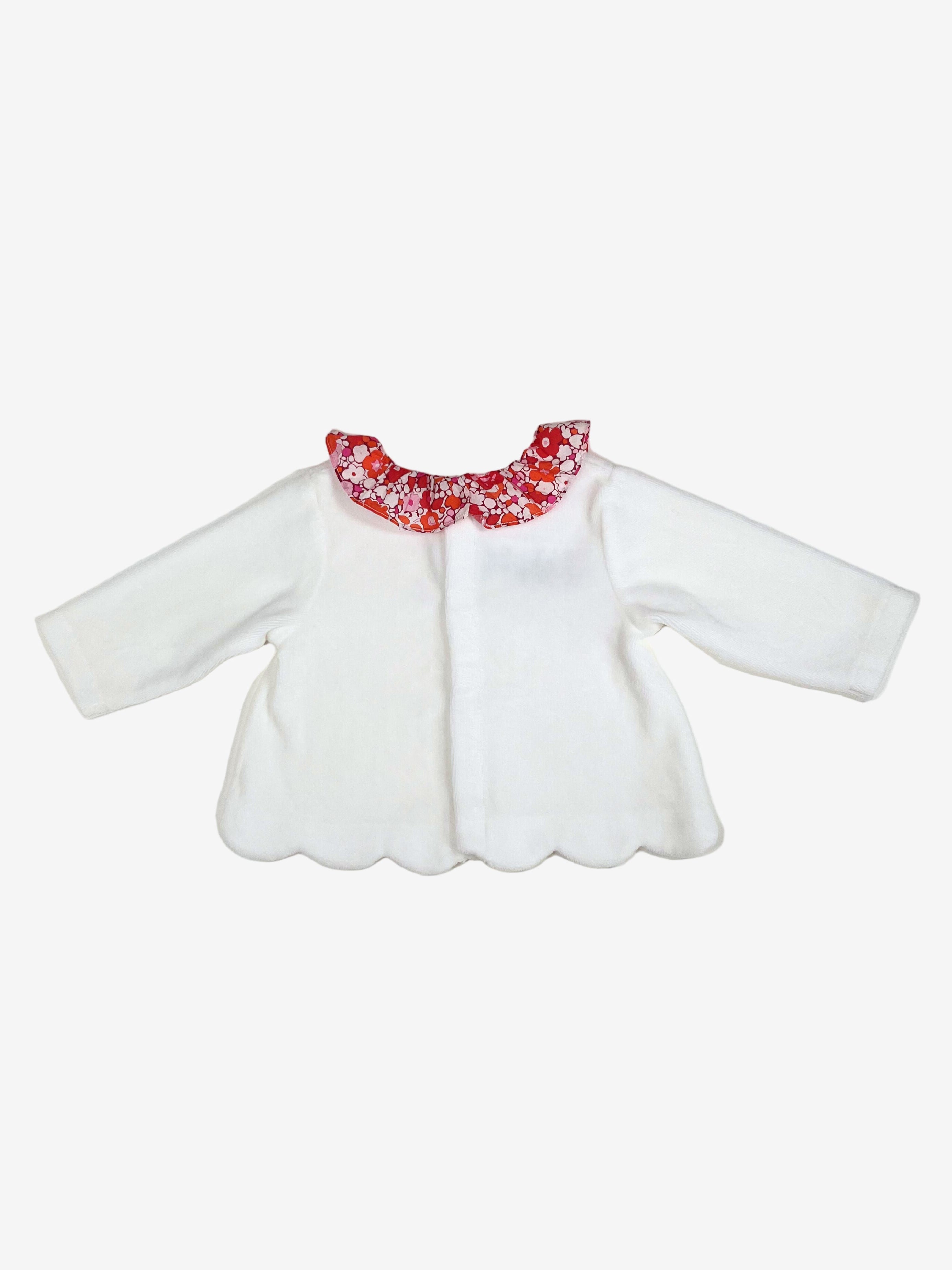 Jacadi – Velour Top (6 Months, Runs Small)