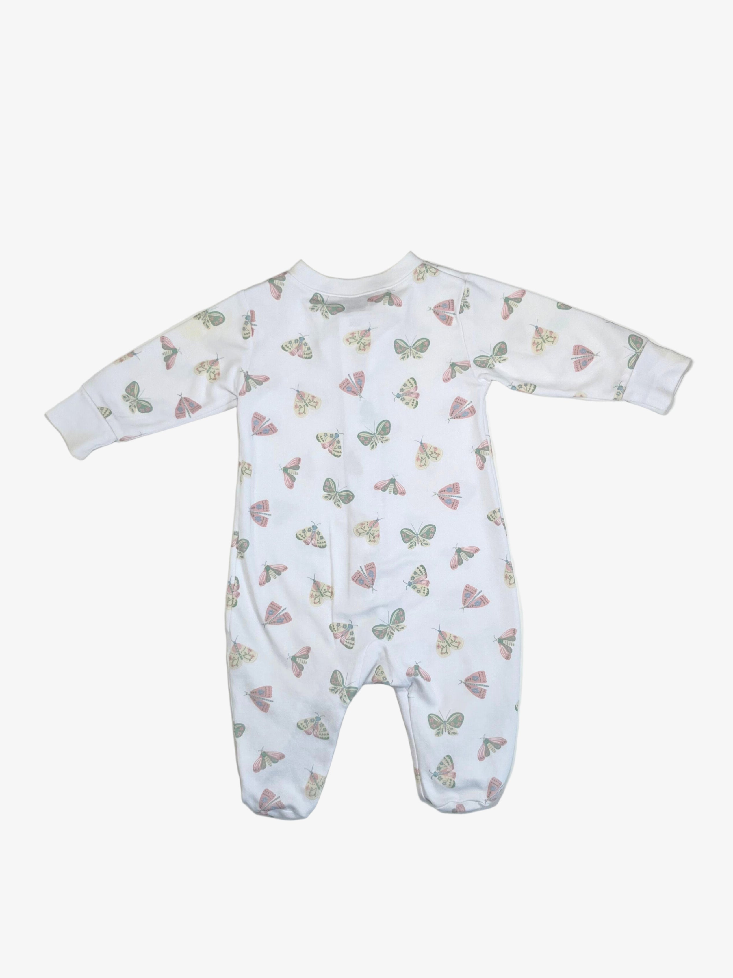 Baby Cottons – Footies with Zipper (Size 6 Months)