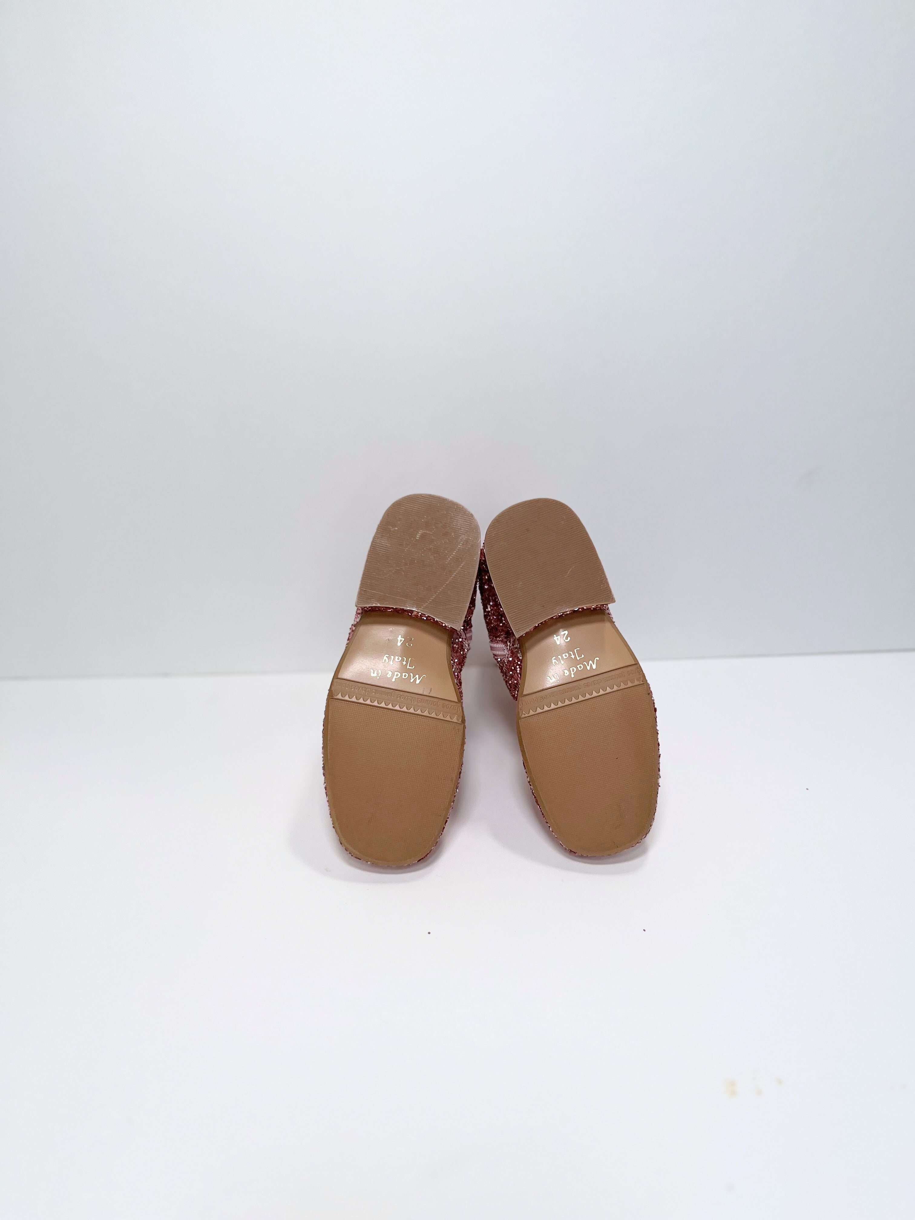 Michael Pasinkoff – Sparkly Boots (Size EU 24, Made in Italy)