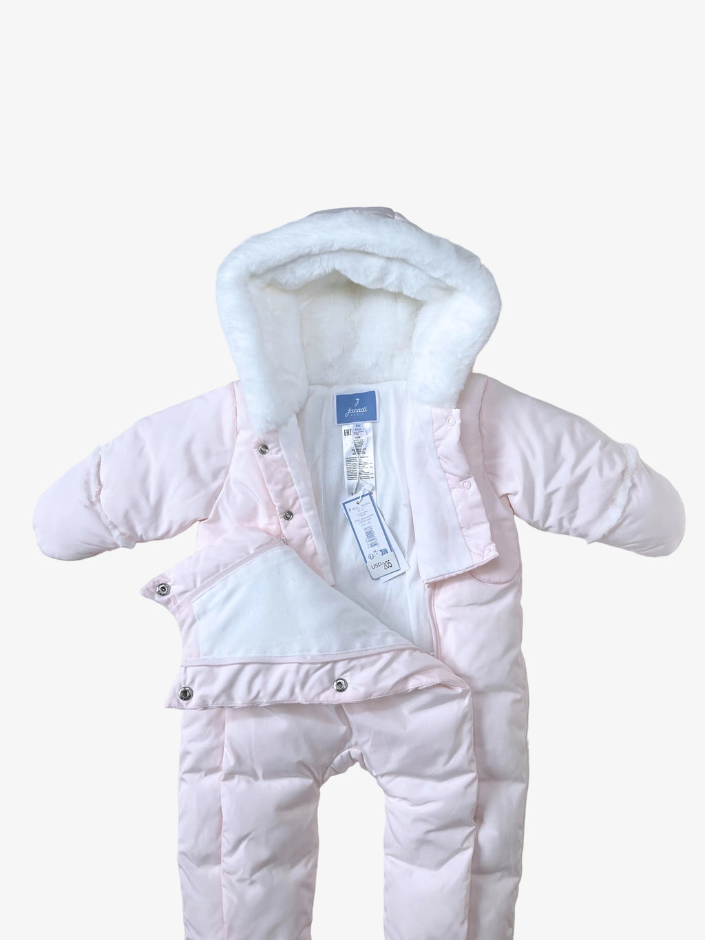 Jacadi - Snowsuit with scalloped detail (6 months, 67 cm)