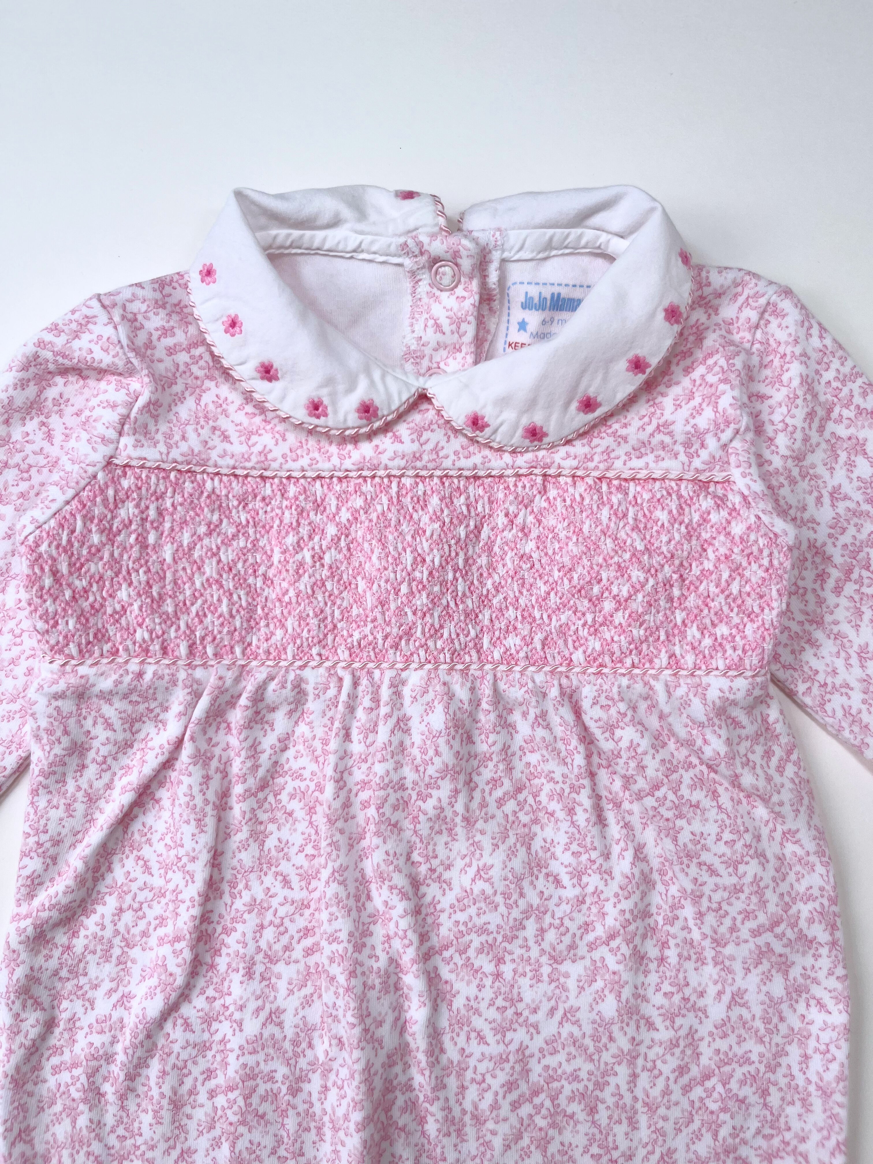 JoJo Maman Bébé – Footies (Size 6–9 months)