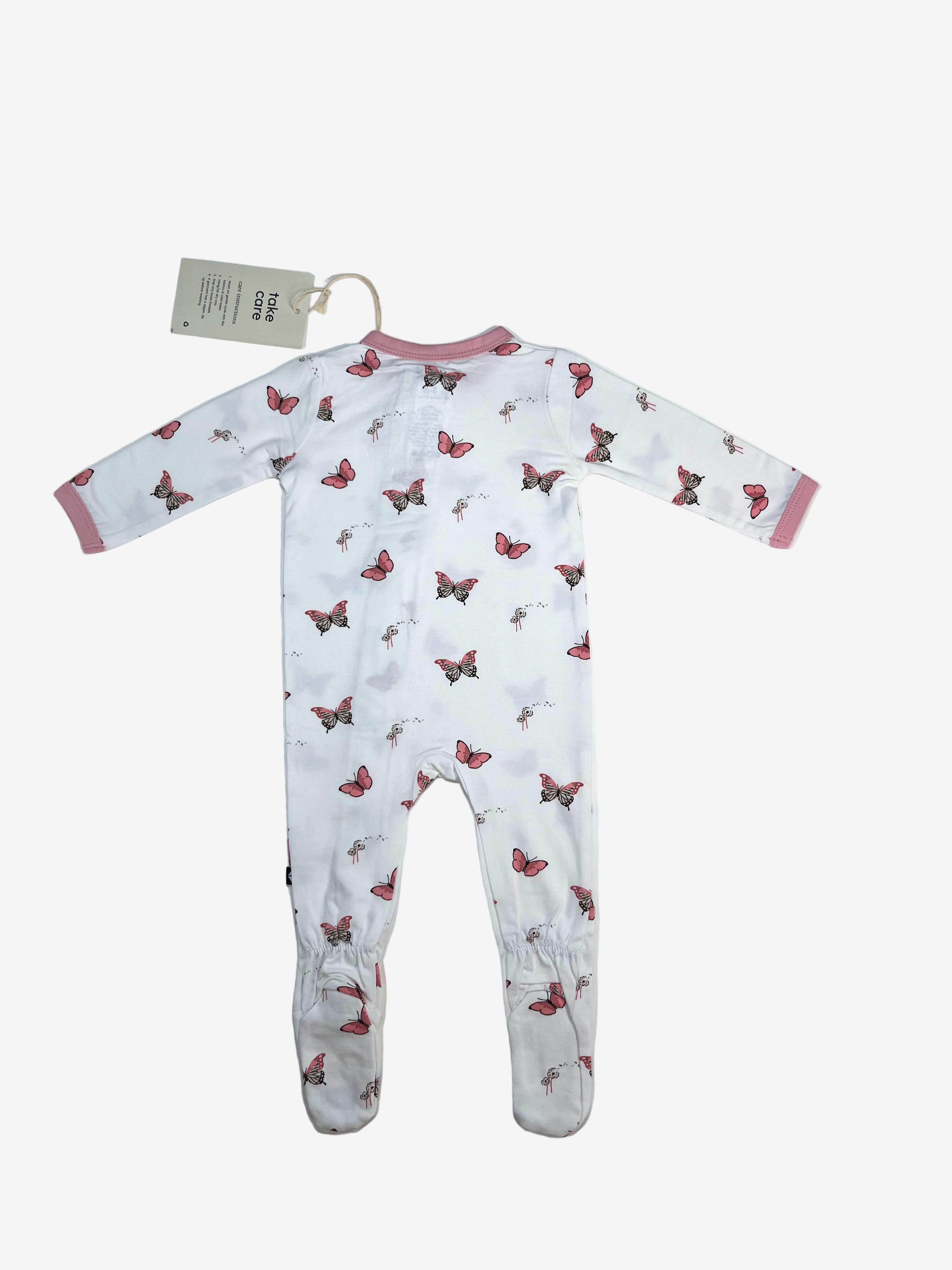 Kyte Baby Footies with Zipper – 3-6 Months