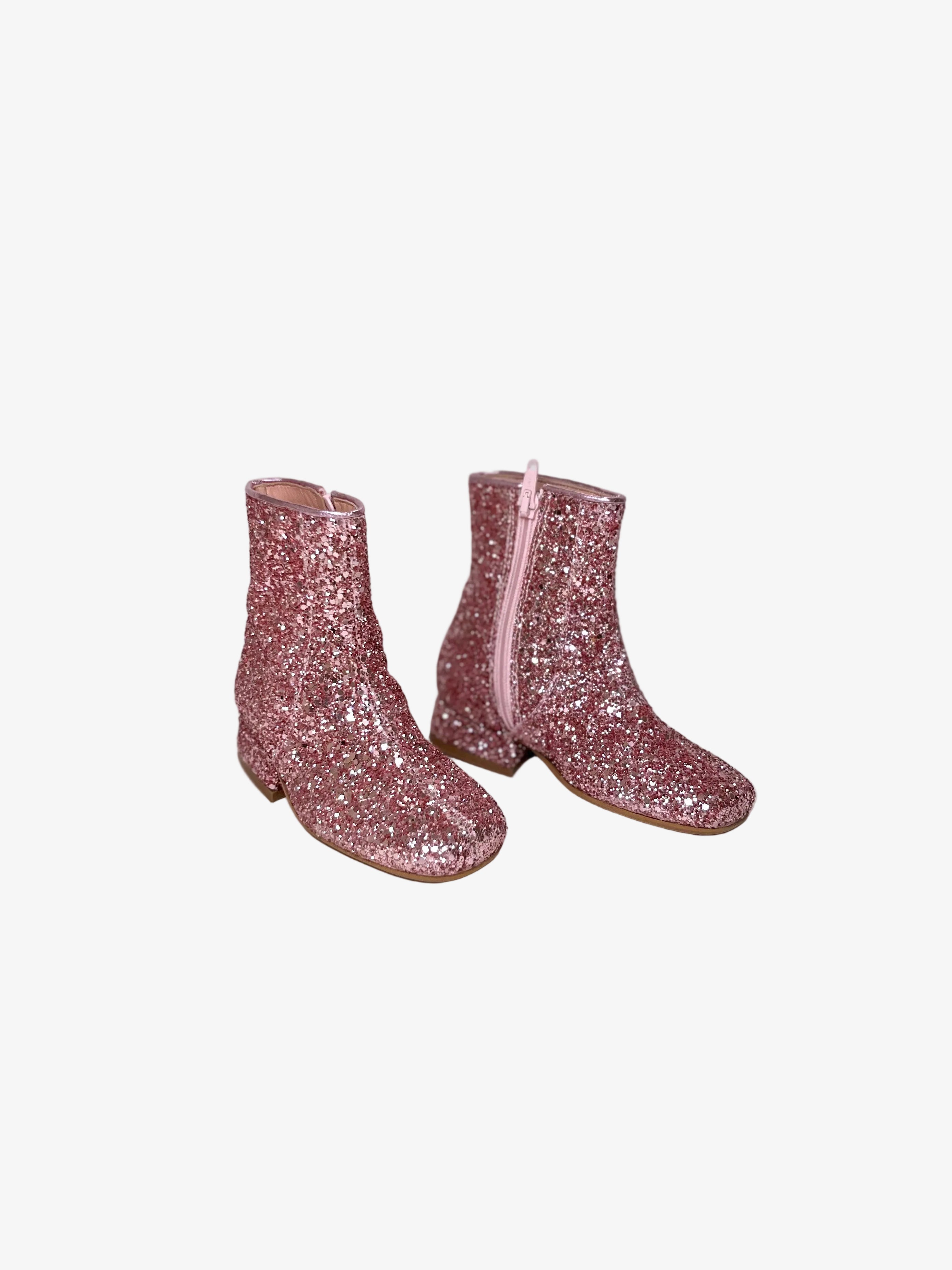 Michael Pasinkoff – Sparkly Boots (Size EU 24, Made in Italy)