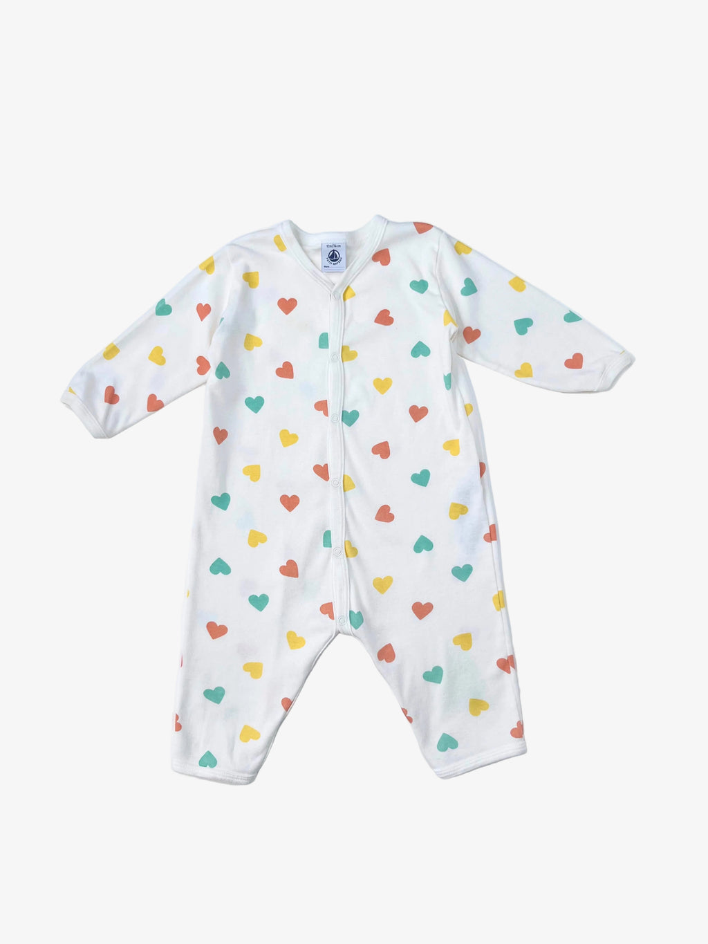 Petit Bateau – Romper with Snaps (Size 12 months, 74 cm, runs small)