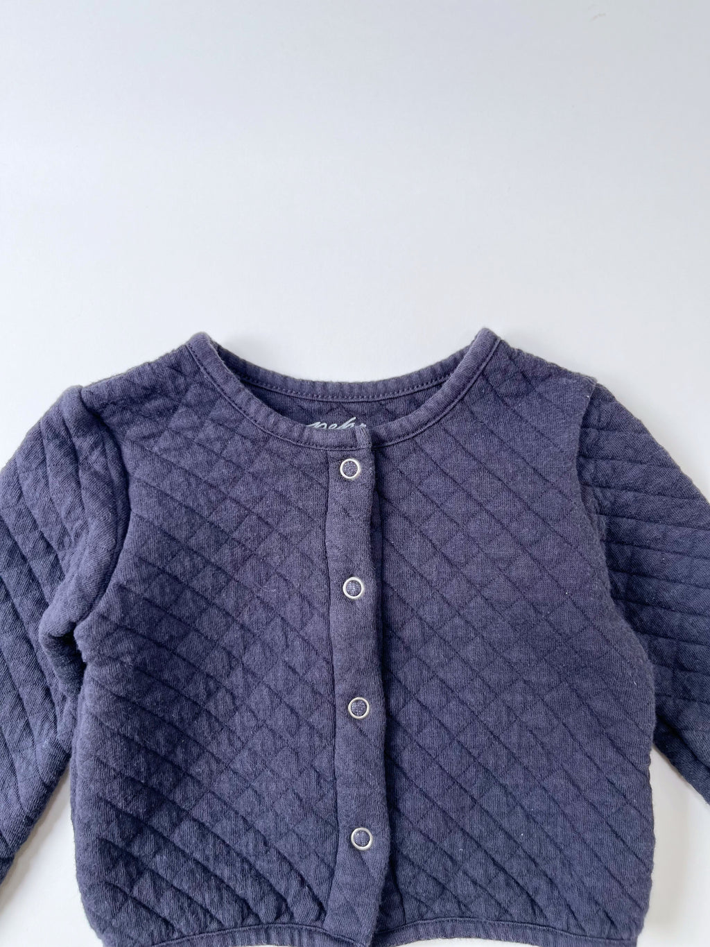 Pehr – Lightweight Padded Cardigan (Size 6–12 months)