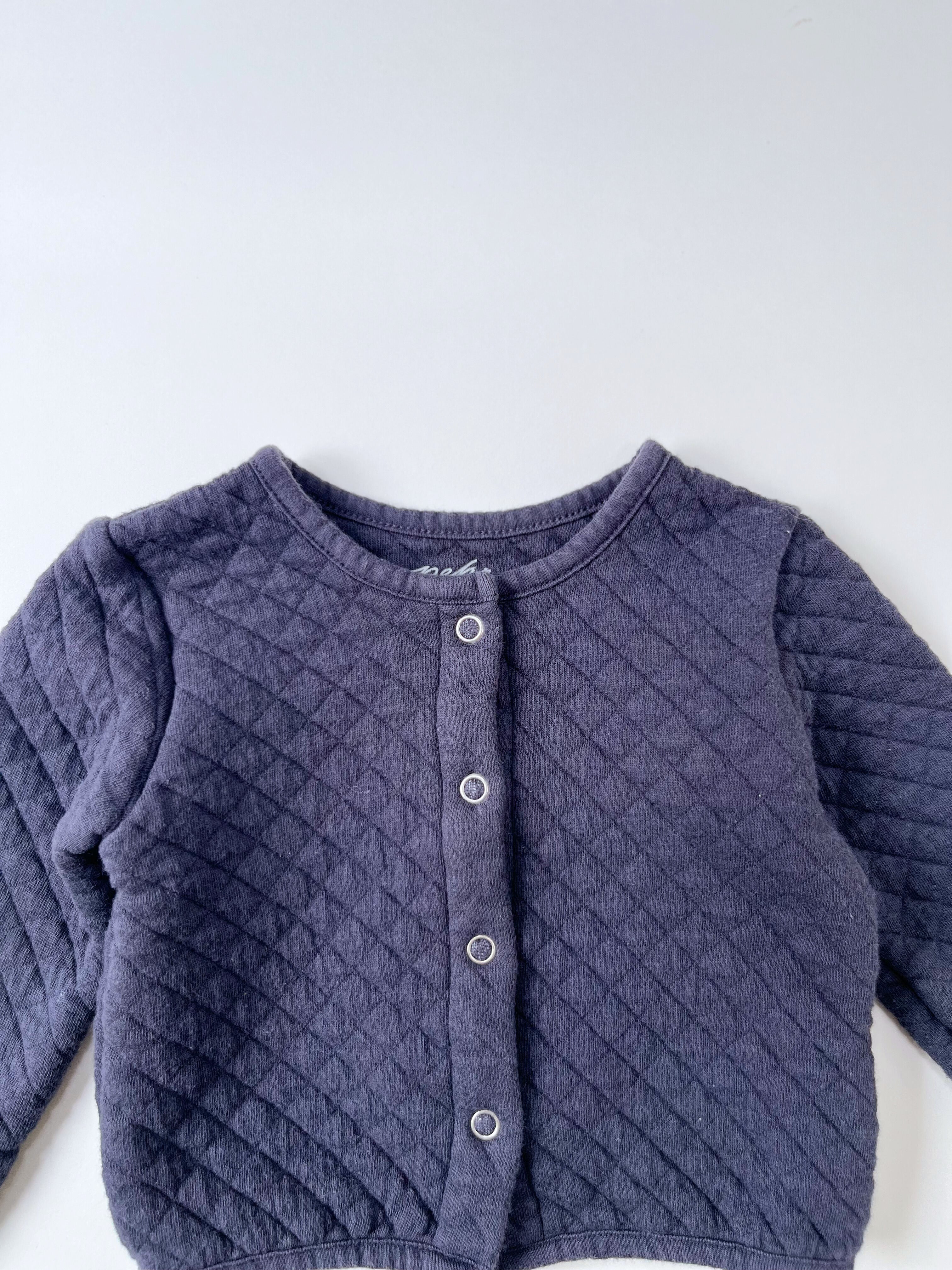 Pehr – Lightweight Padded Cardigan (Size 6–12 months)