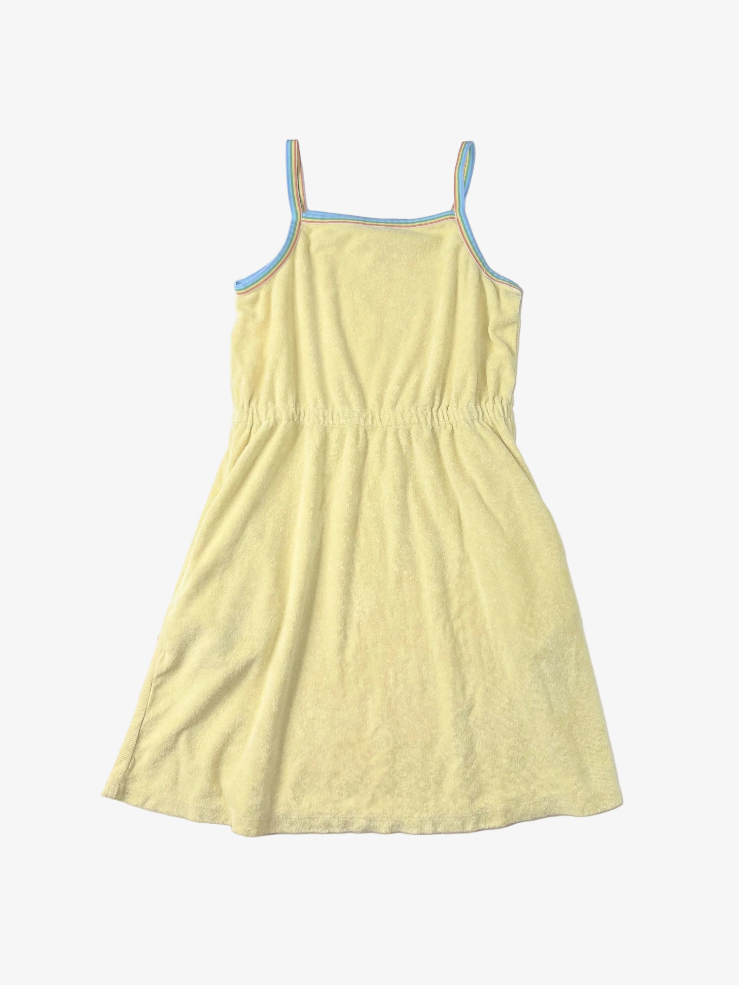 Hanna Andersson – Strappy Summer Dress with Pockets (Size 12 / 150 cm)
