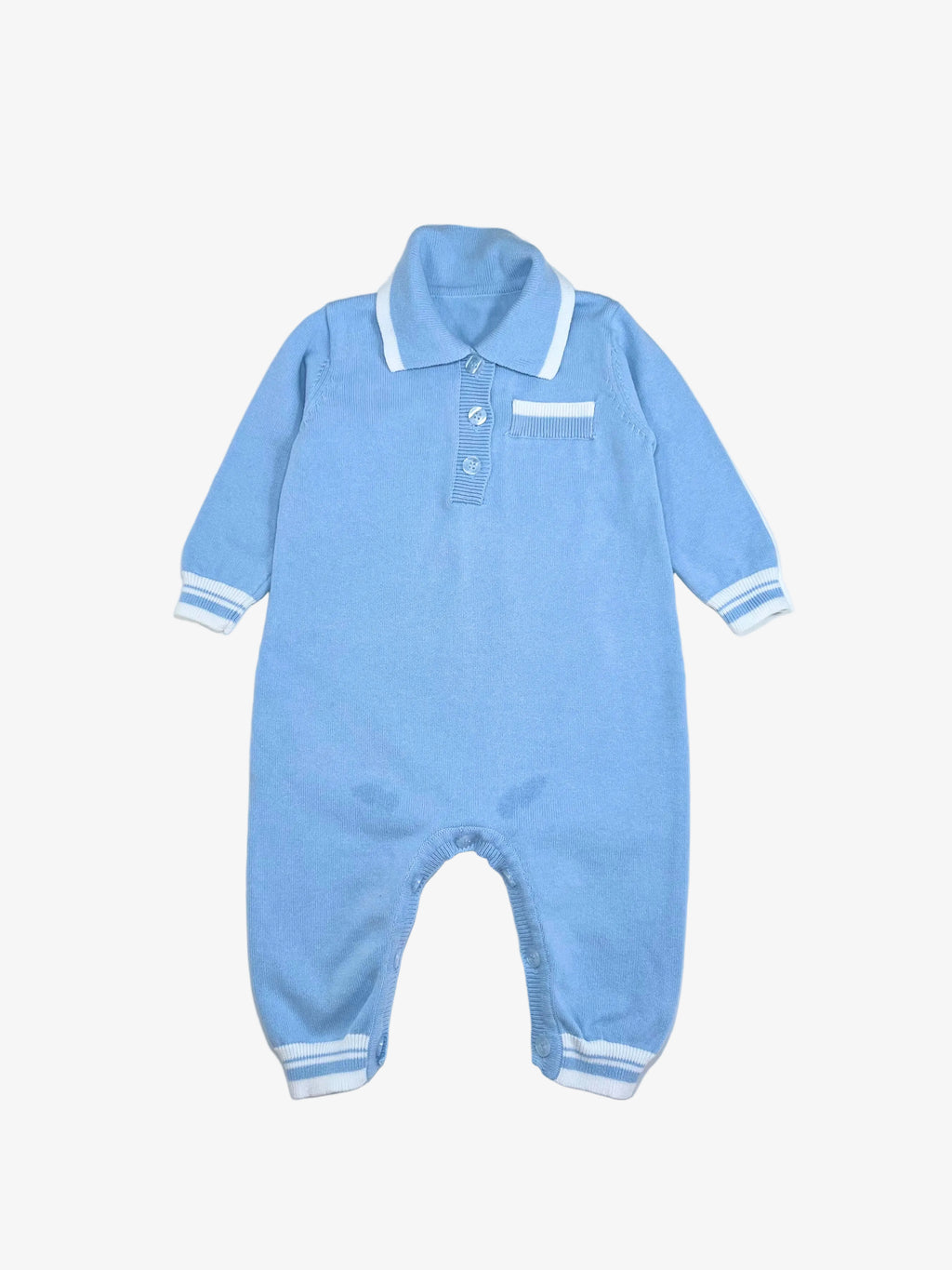 Unknown – Knitted Romper (Size 6 months)