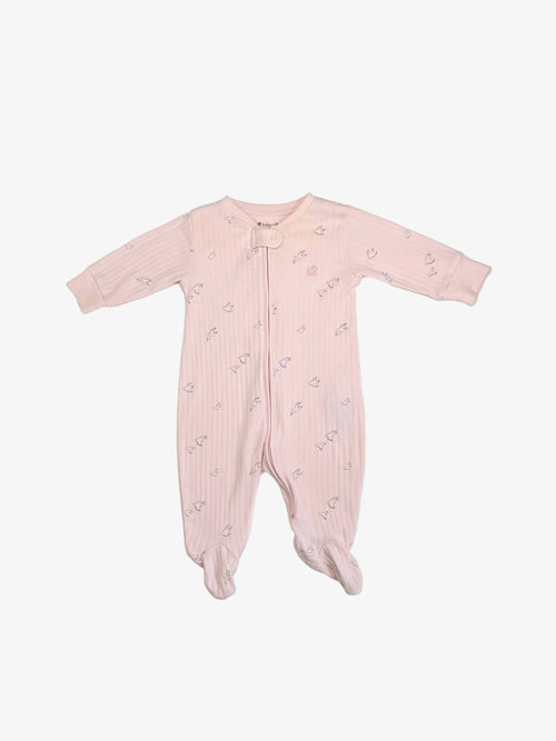 Baby Cottons – Footies with Zipper (Size 3 Months)