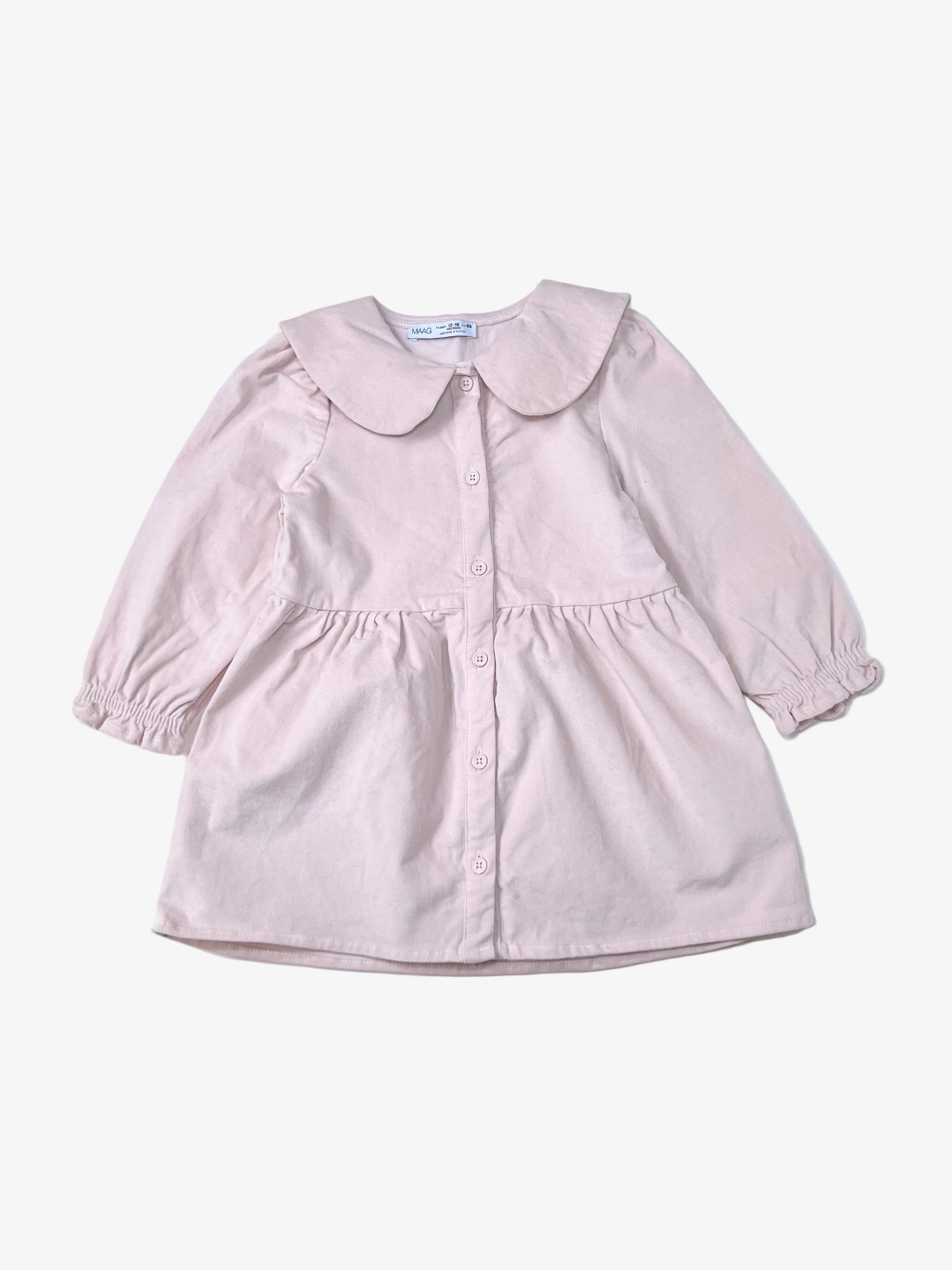 MAAG – Velvet Dress (Size 12–18 months)