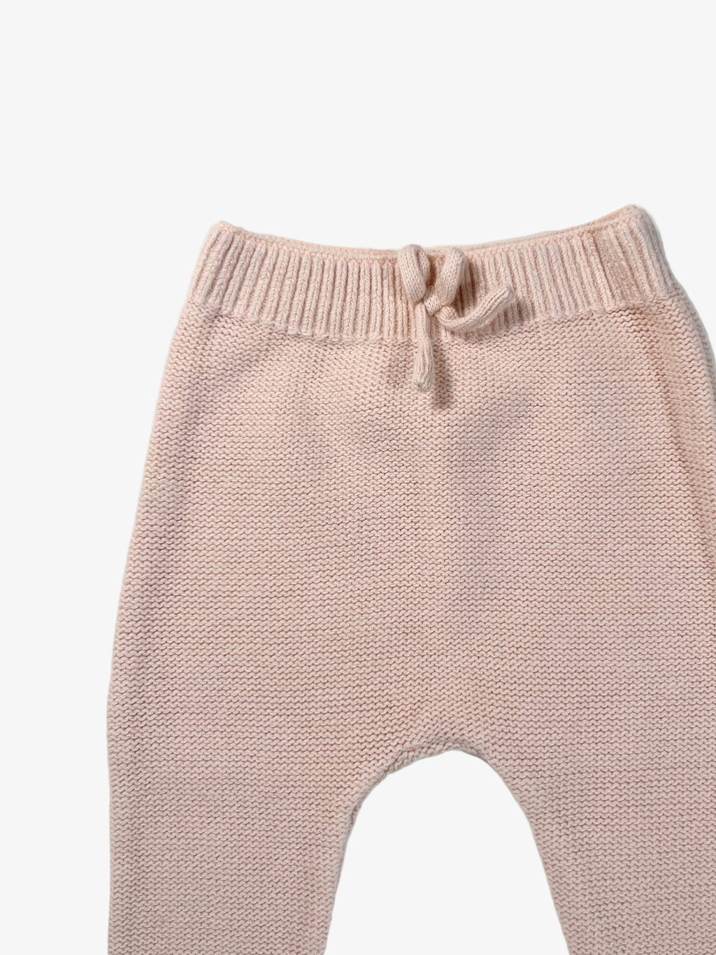 Zara - Knitted Pants with Feet (0–3 Months)