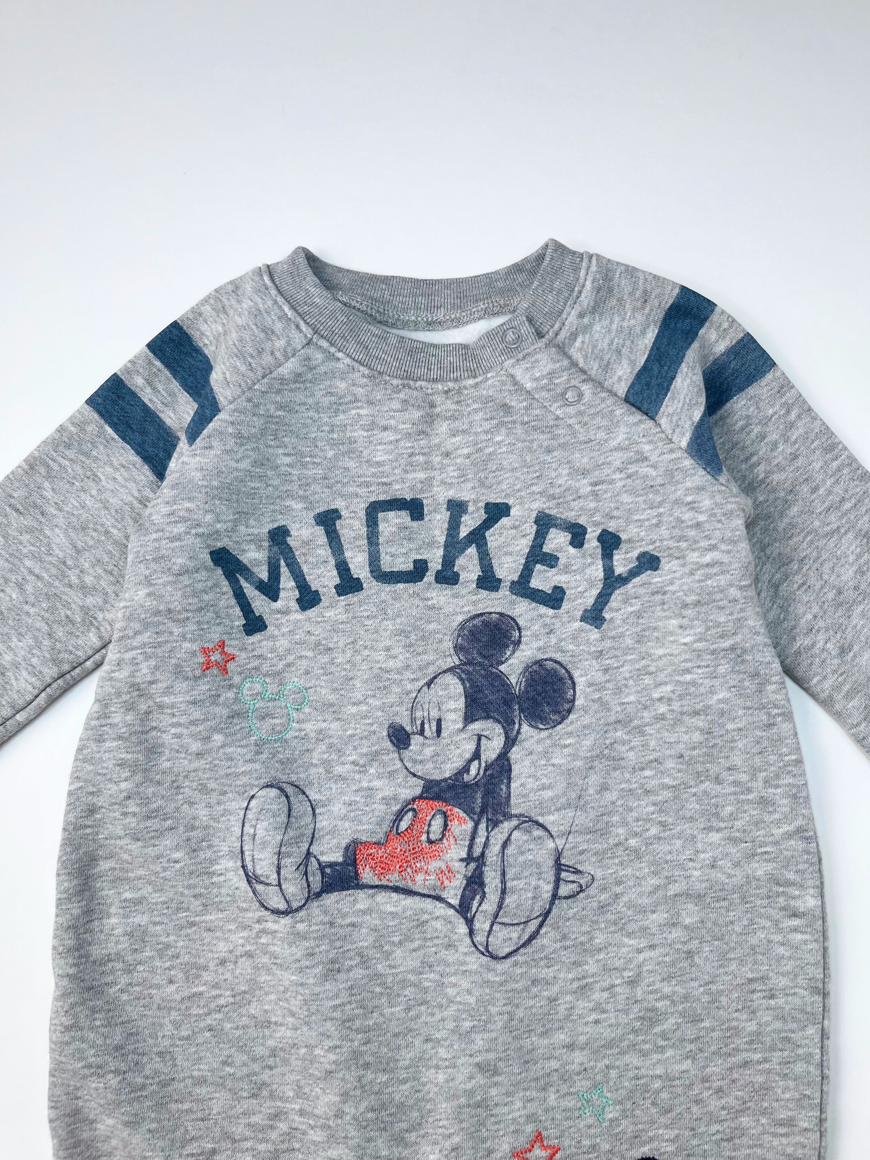 GAP – Disney Varsity-Style Romper (Size 6–12 months)