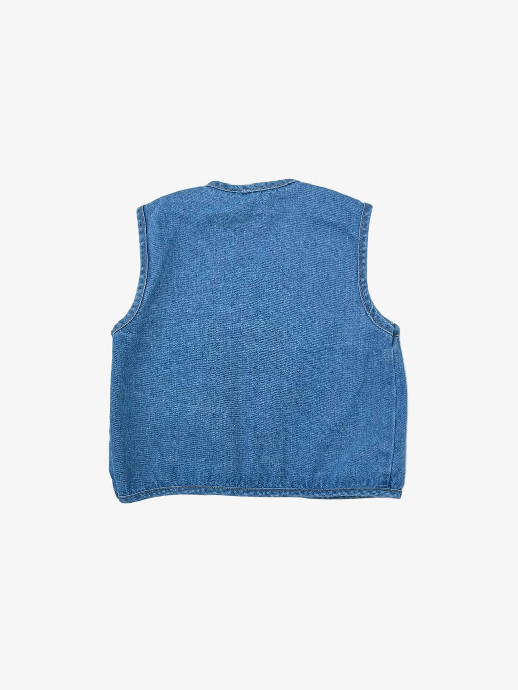 Unknown – Denim Vest (Size 3–4 years)