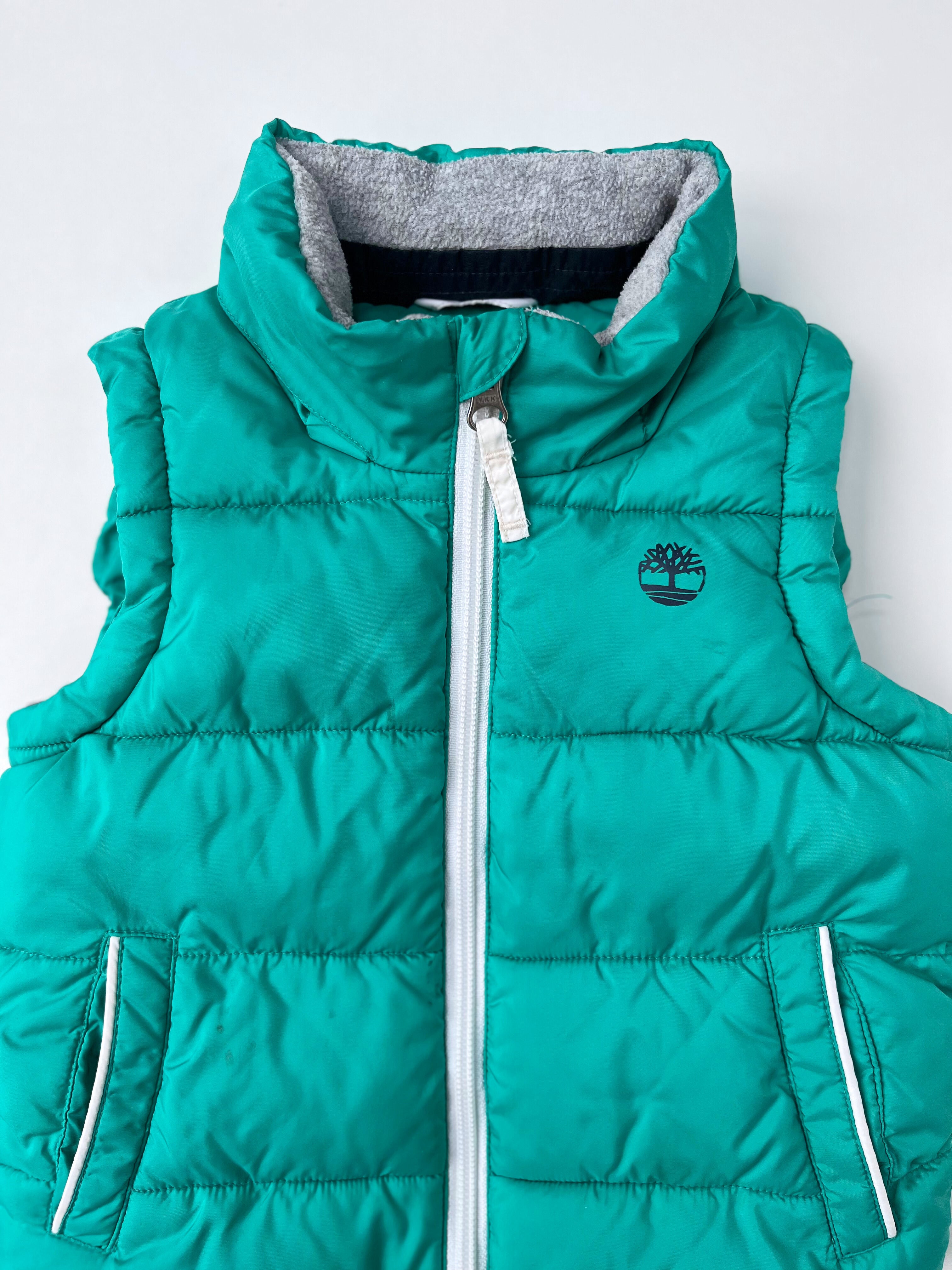 Timberland – Puffer Vest with Hidden Hood (Size 12 months / 74, runs big)