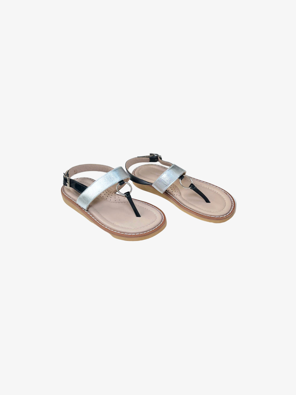 Petits Marcheurs - Thong Sandals with Ring Details (Size 10)