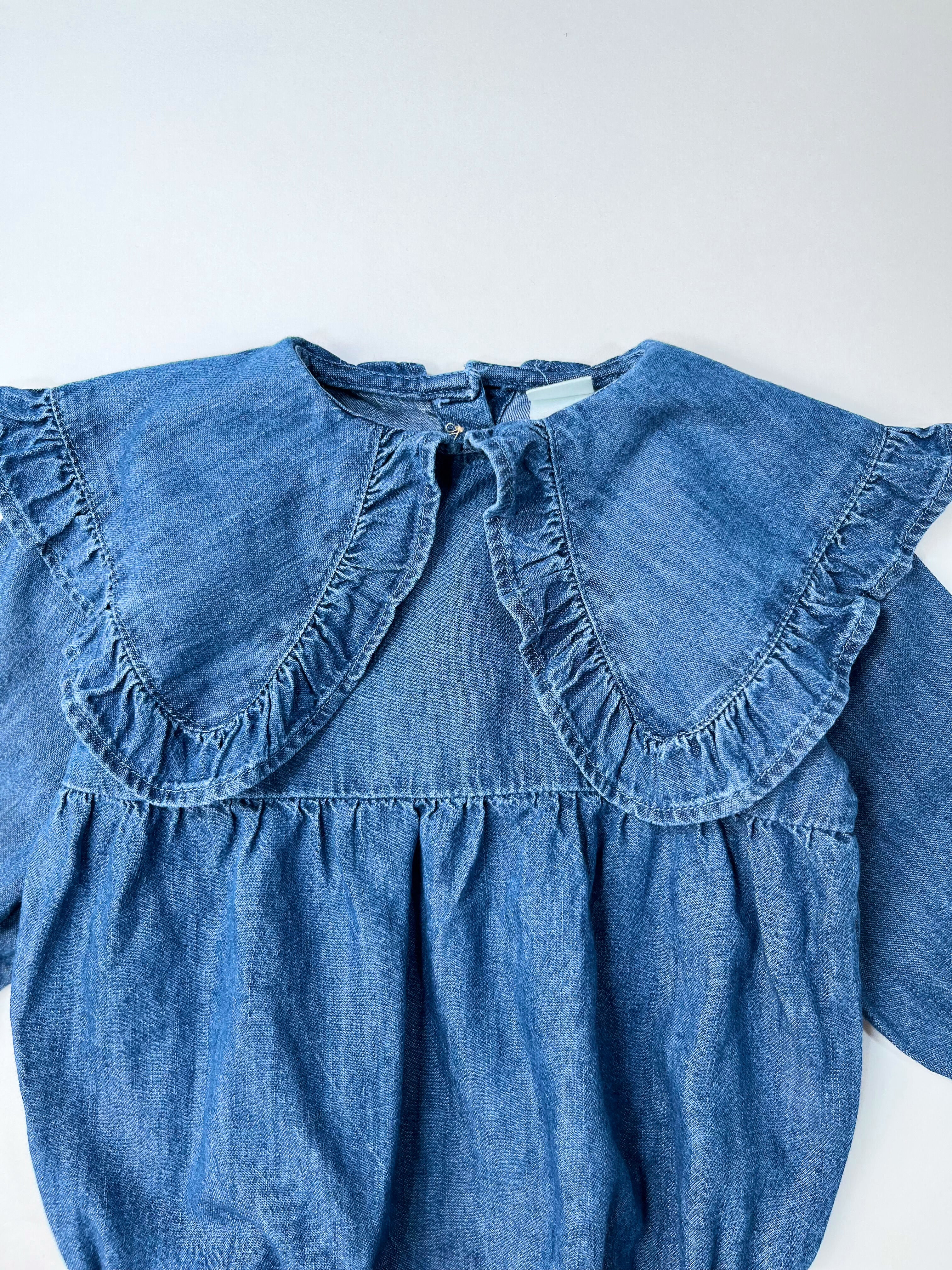 H&M Adorables – Romper with Big Collar & Bloomer Bottom (Size 6–9 months / 74 cm)