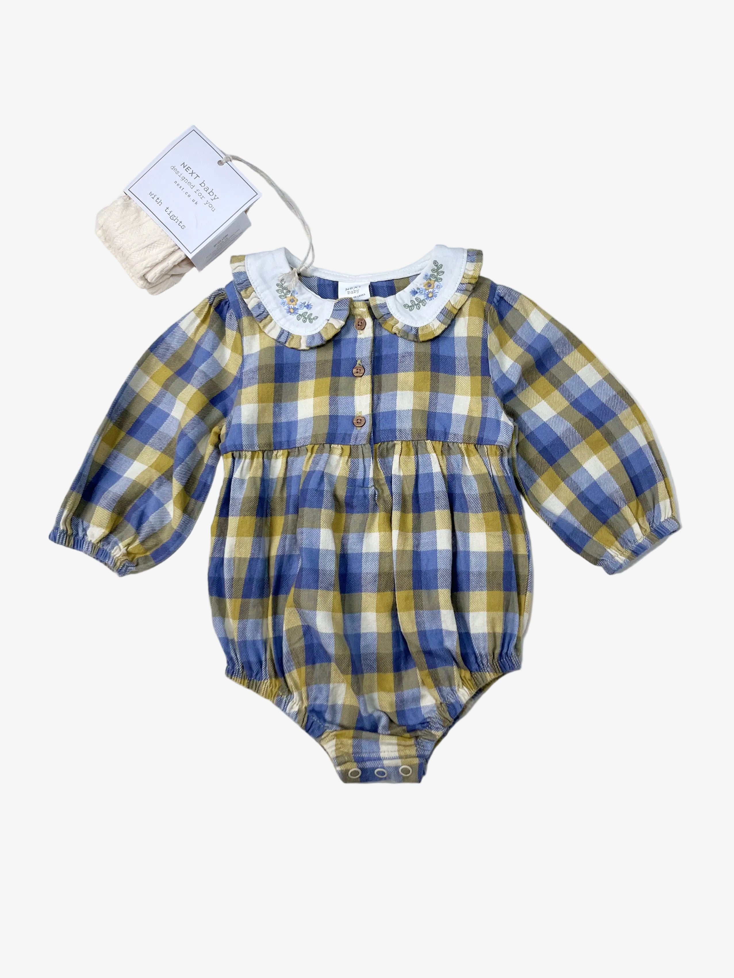 Next – Romper & Tights Set (Size 3–6 months, New with Tag)
