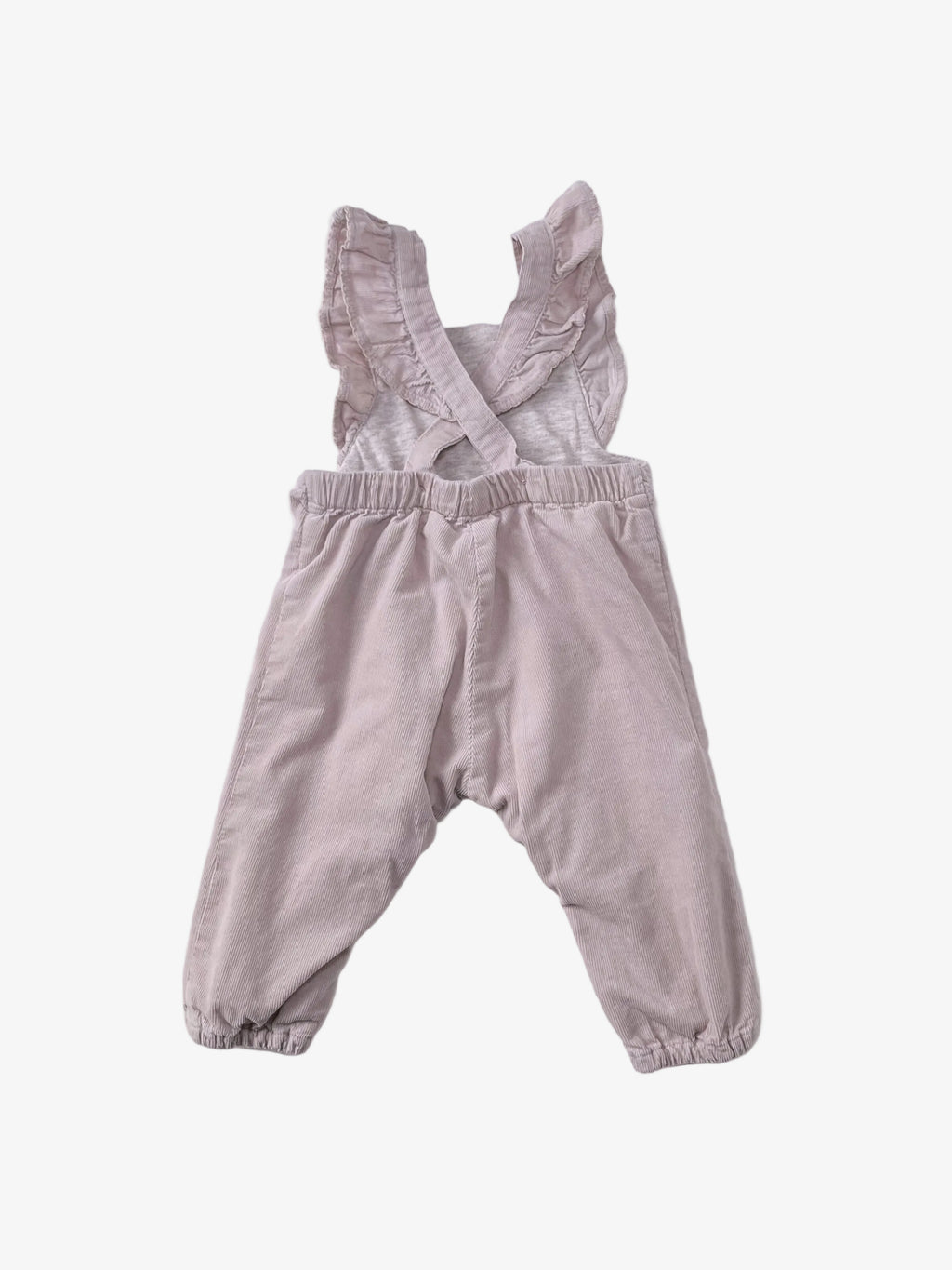 Zara – Micro Corduroy Overalls (Size 3–6 months / 68 cm)