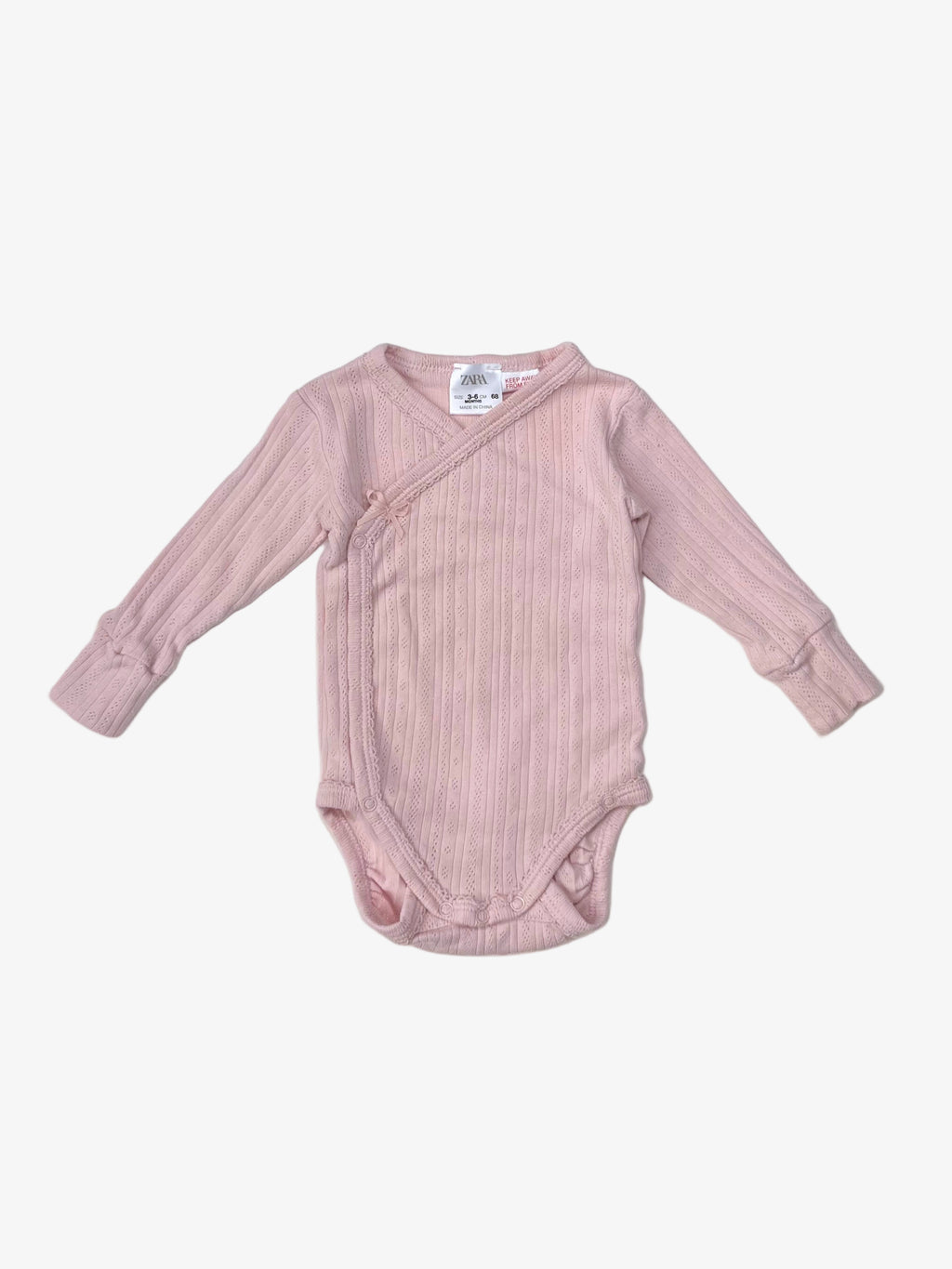 Zara - Kimono-Style Onesie (3-6 Months)