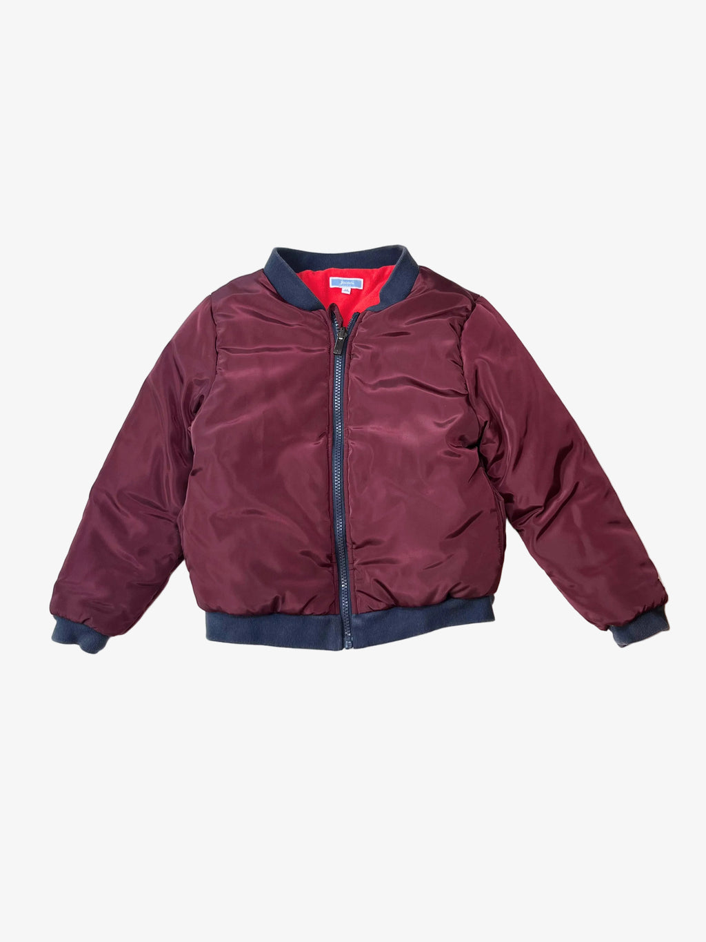 Jacadi – Zip-Up Bomber Jacket (Size 5–6 years / 116 cm)