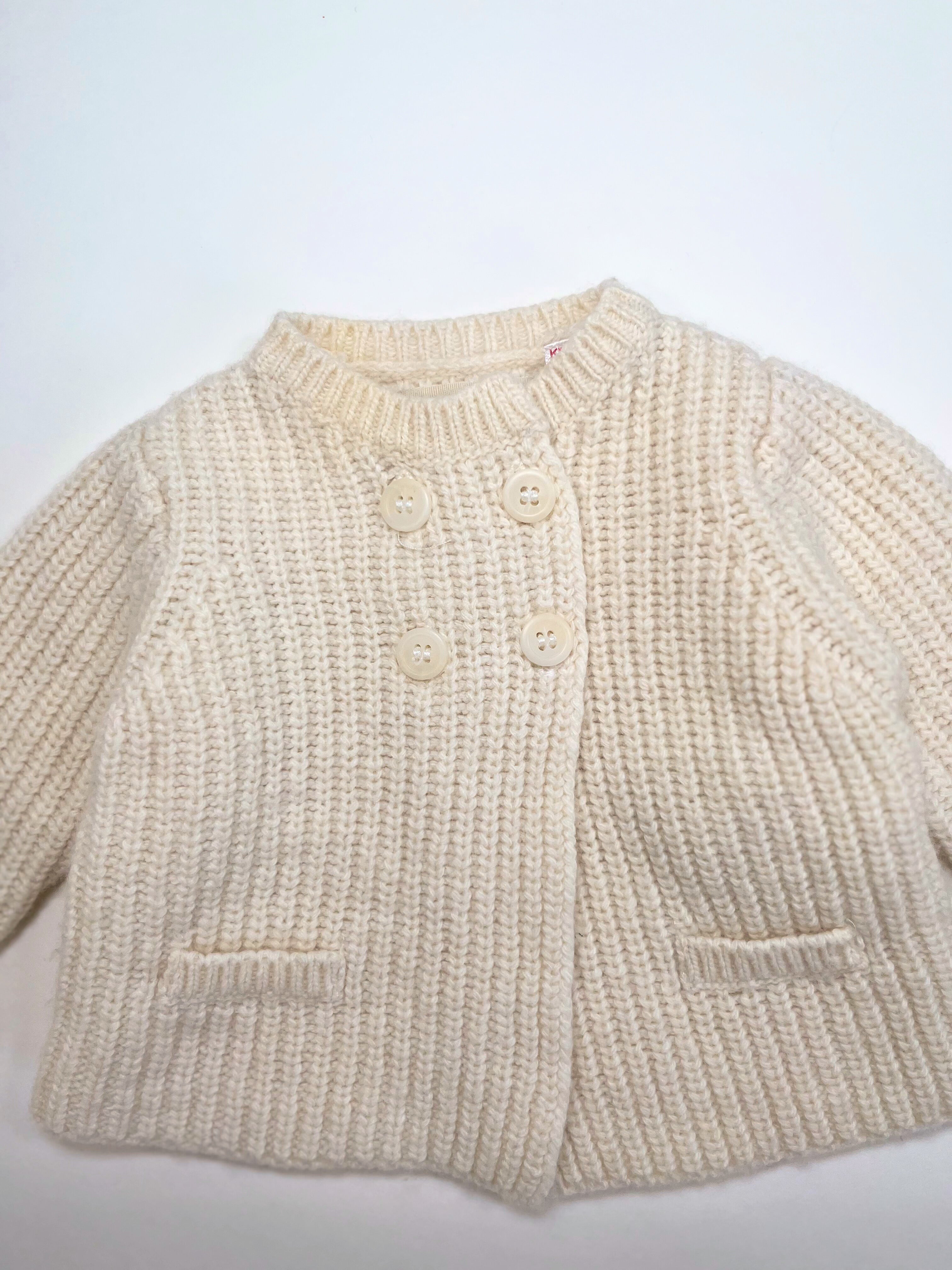 Zara – Baby Cardigan (Size 1–3 months / 62)
