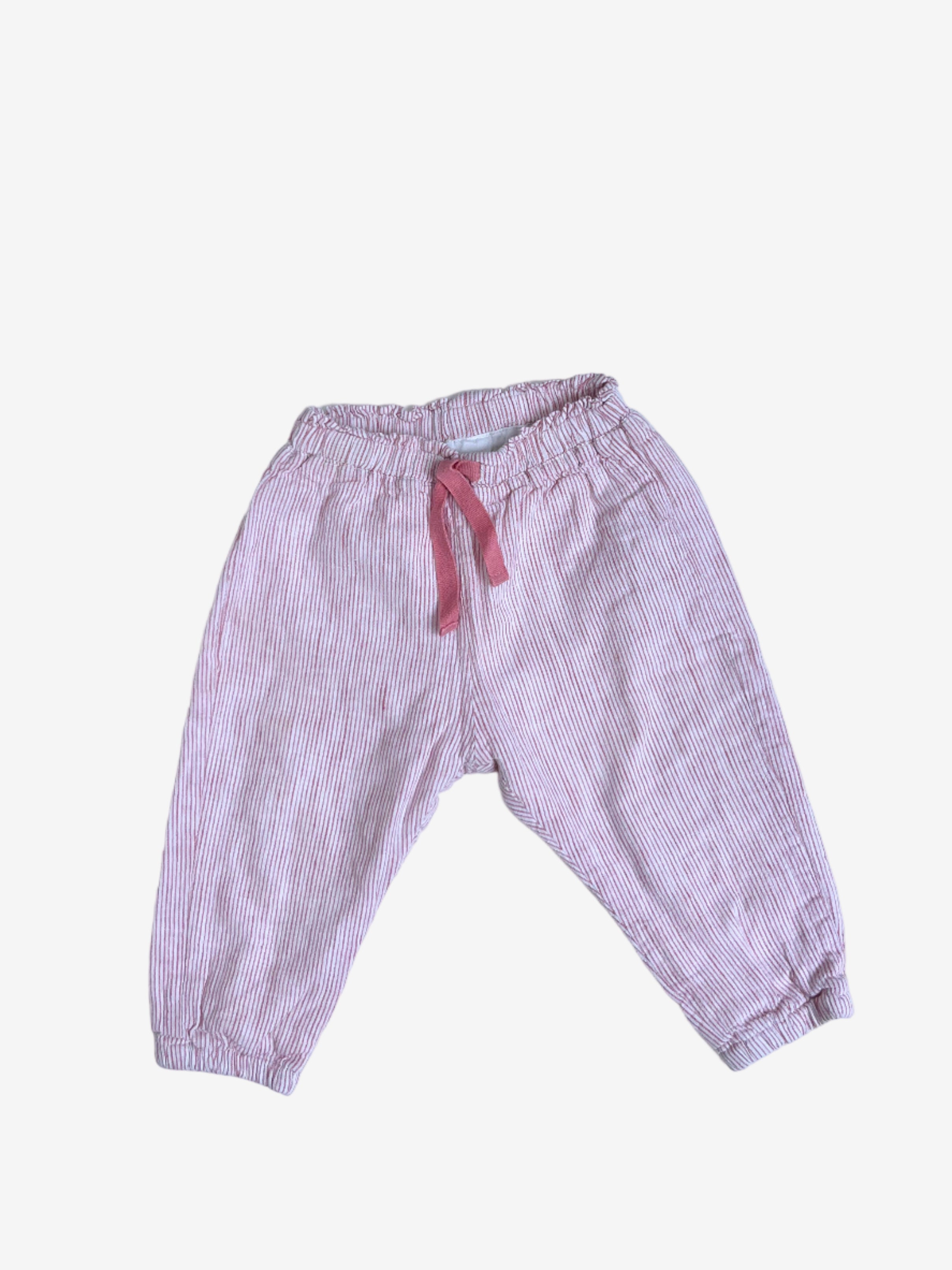Zara - Cotton Pants 6-9 months