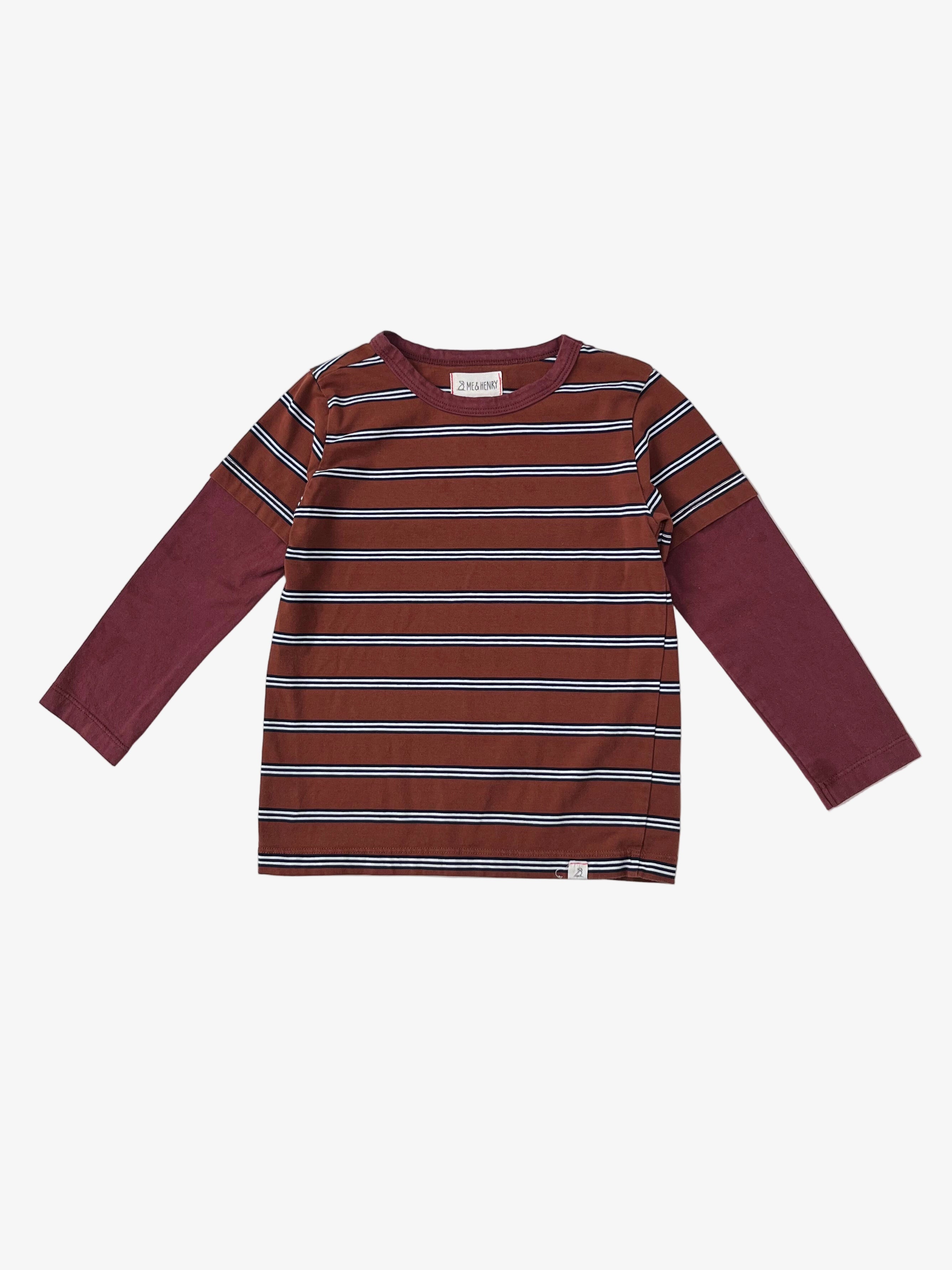 Me & Henry London – Long-Sleeve T-Shirt (Size 3–4 years)
