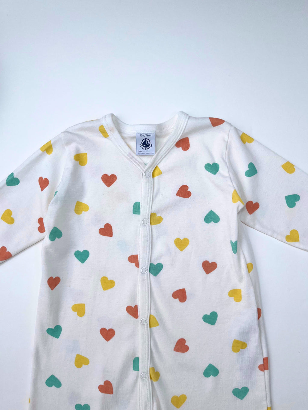 Petit Bateau – Romper with Snaps (Size 12 months, 74 cm, runs small)