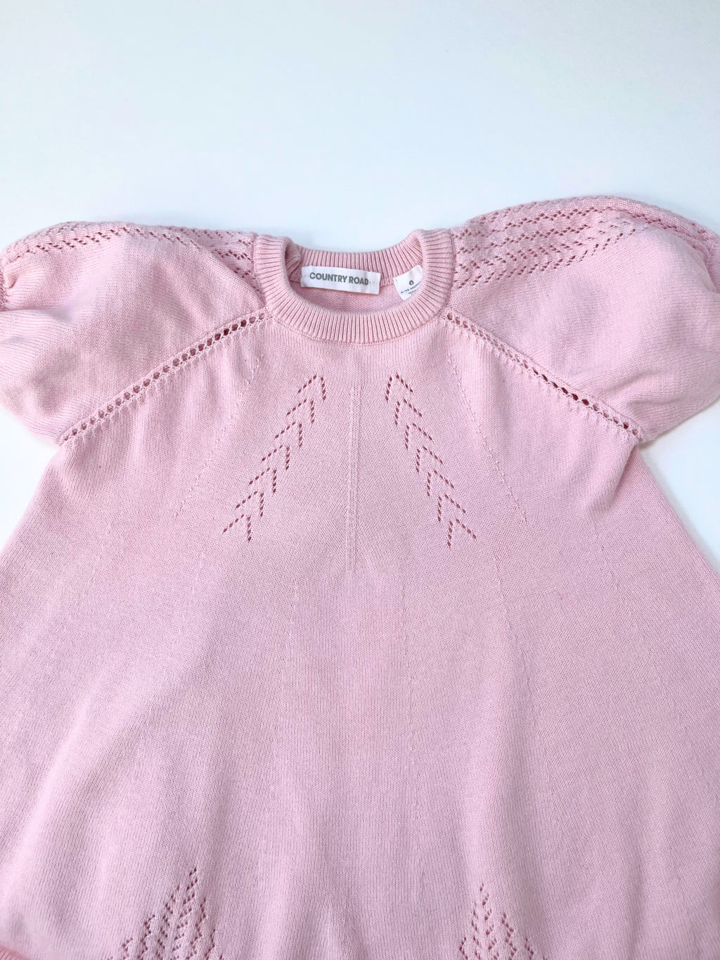 Country Road – Knitted Dress (Size 6–12 months)