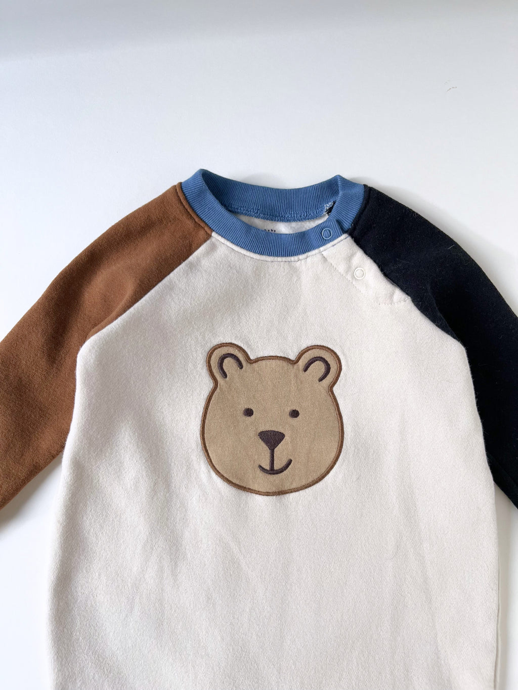 GAP – Disney Varsity-Style Romper (Size 6–12 months)