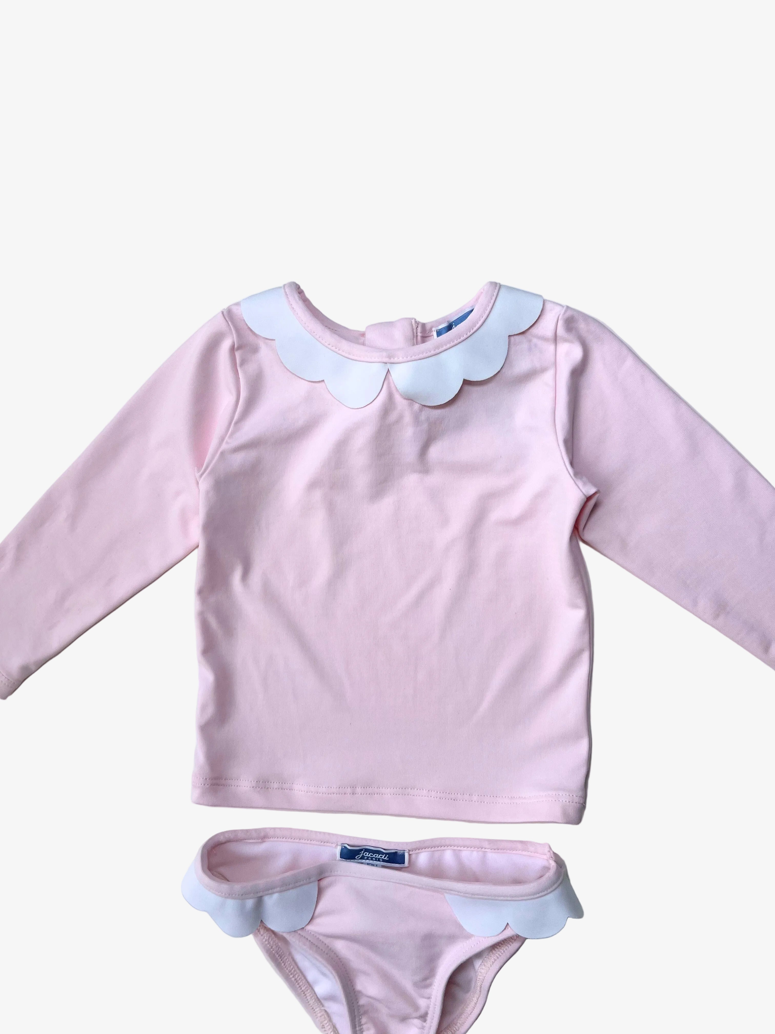 Jacadi – Two-Piece Swimsuit (Size 12 months / 74 cm) Runs Small