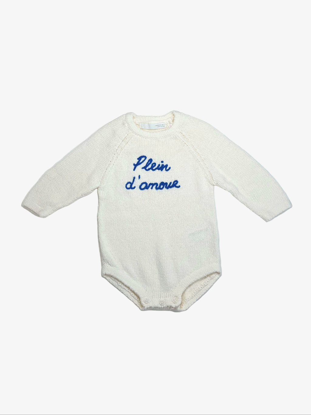 Zara - Sweater Onesie (Size 3–6 months)