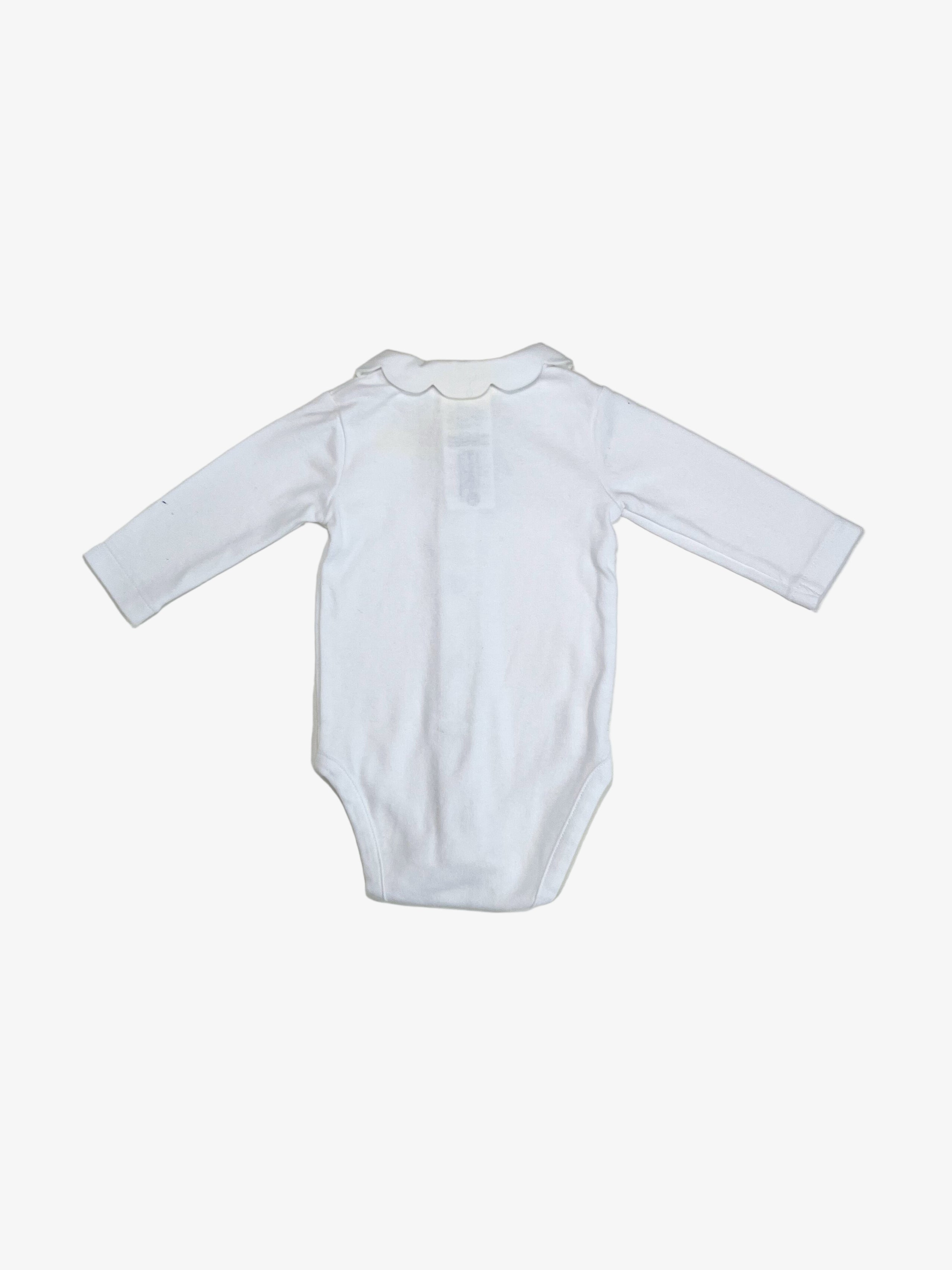 Jacadi – Onesie with Scalloped Collar (3-6 Months, runs small)