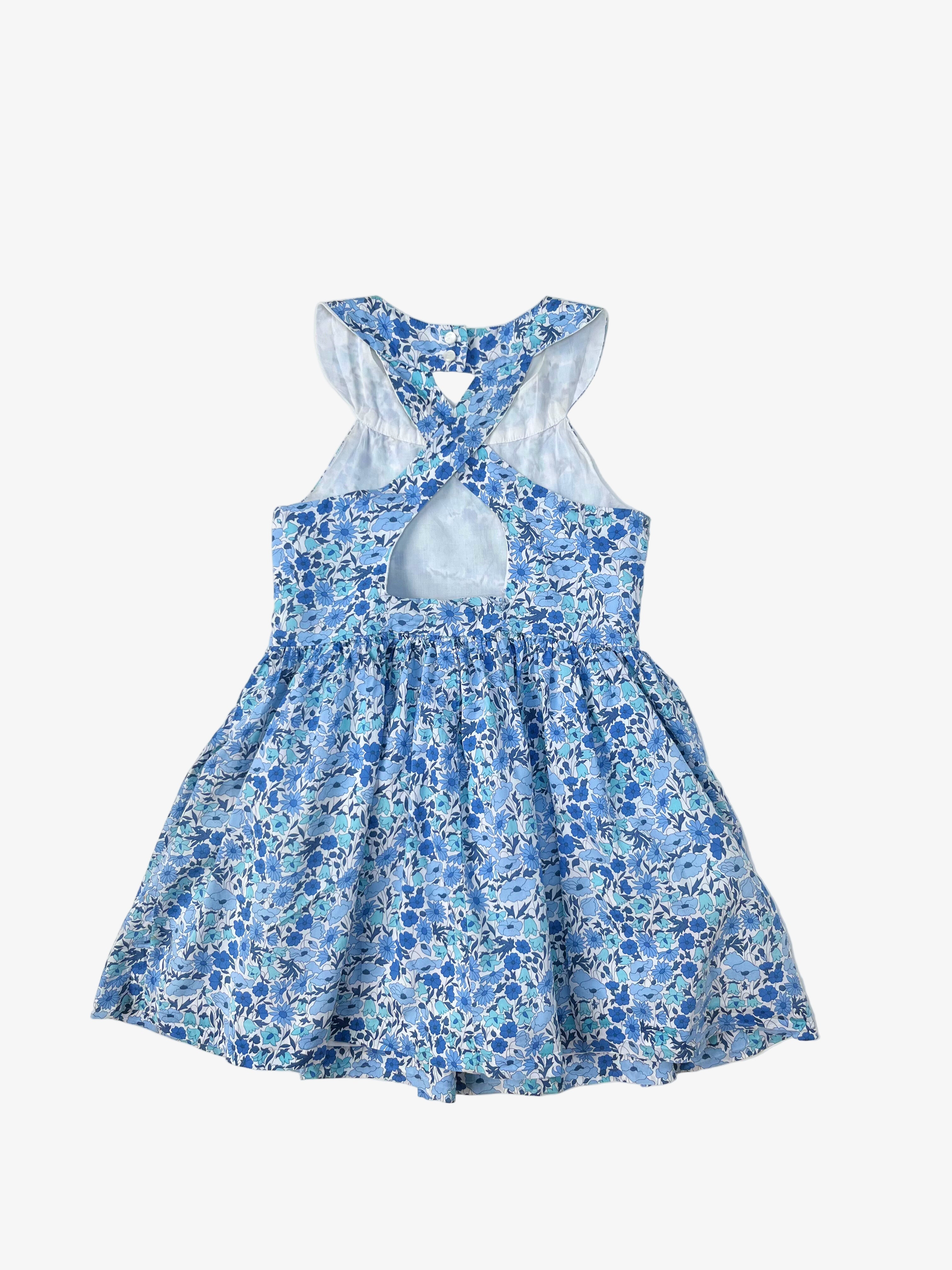 Jacadi - Summer Dress with Flower Print (Size 5 / 110 cm)