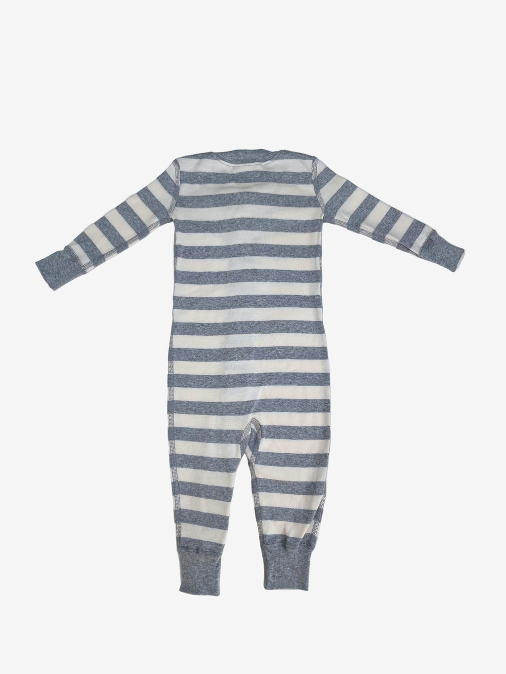 Hanna Andersson – Striped Romper (6–12 Months)