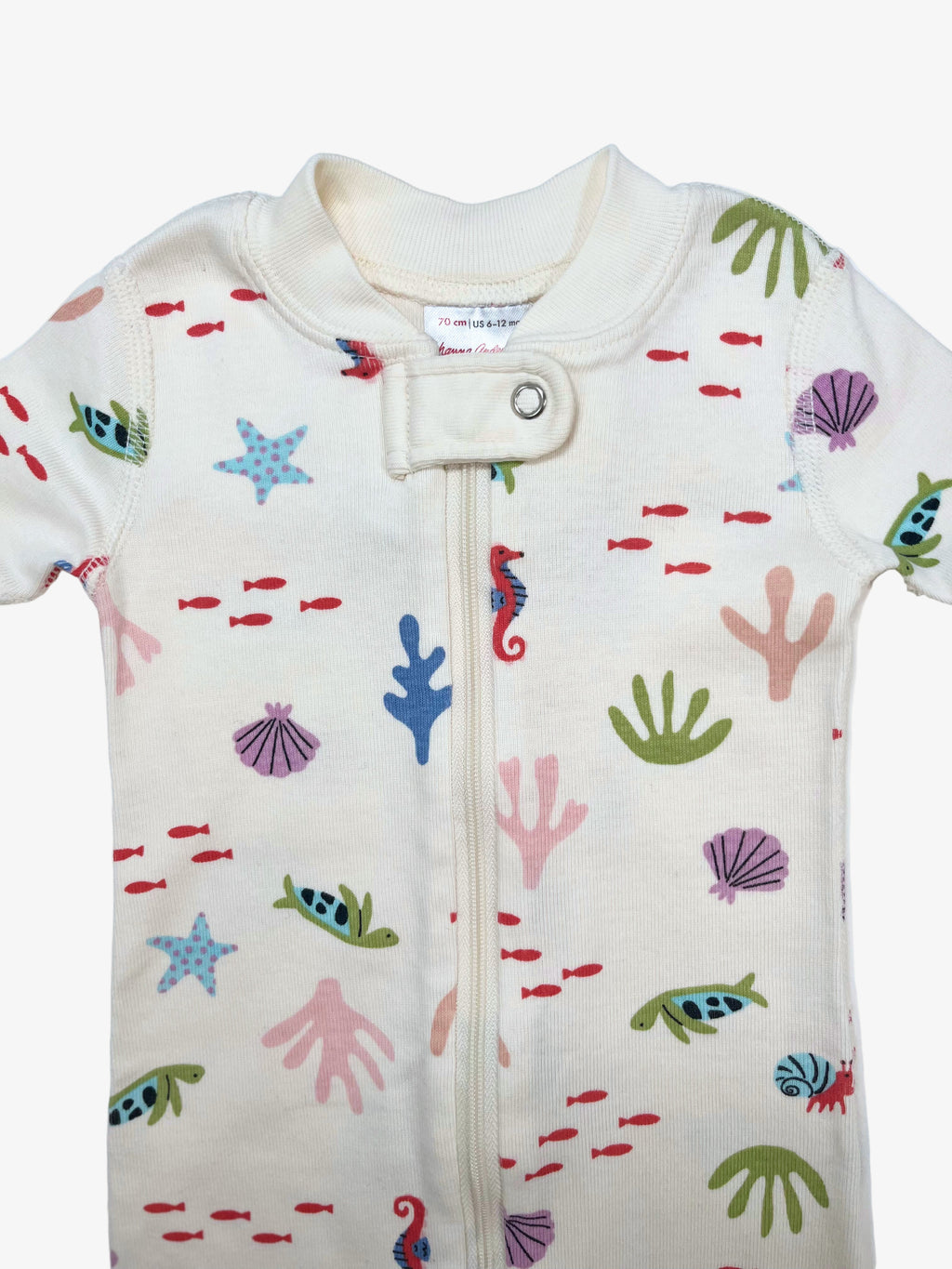 Hanna Andersson – Romper (Size 6–12 months)