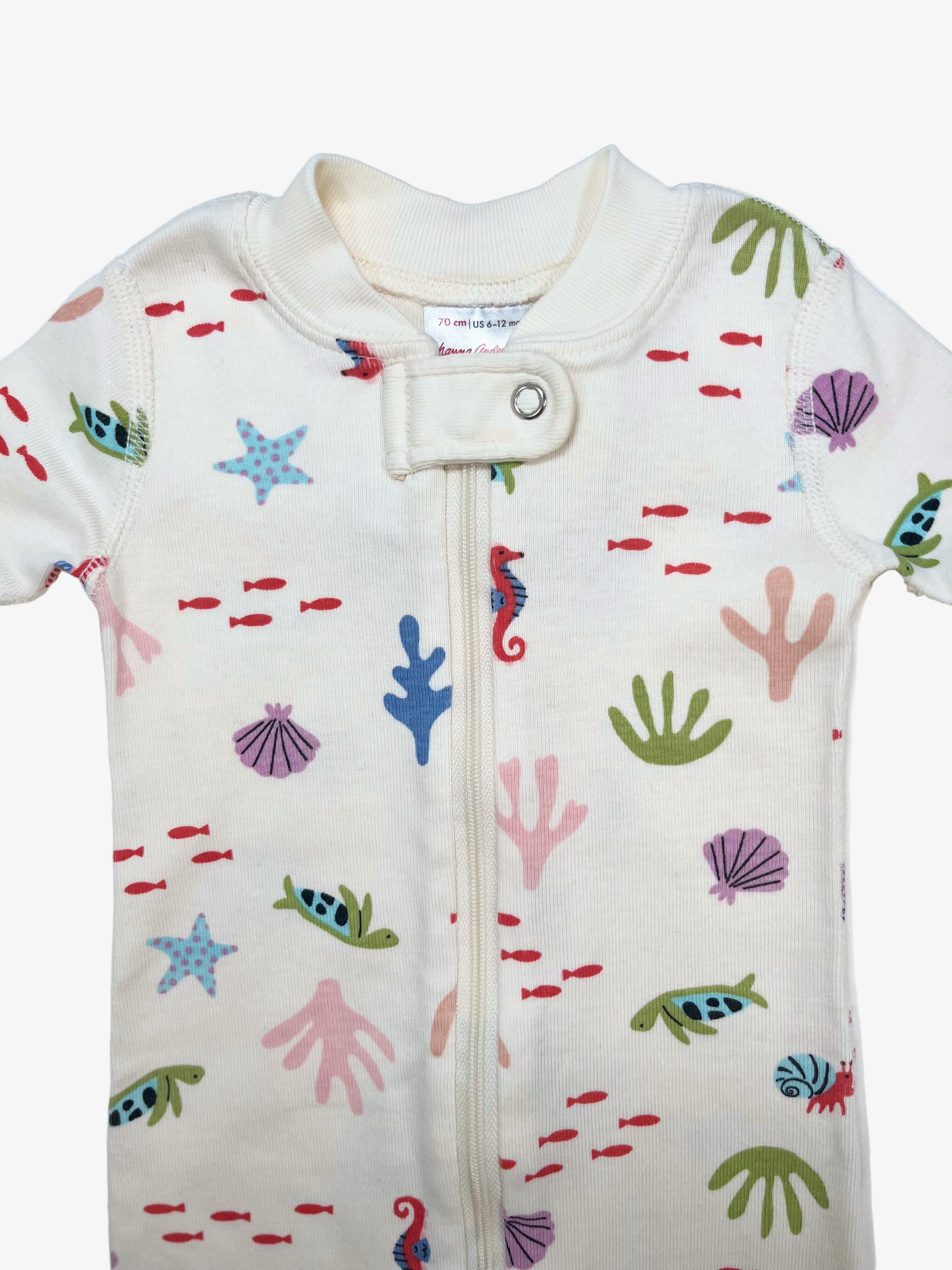 Hanna Andersson – Romper (Size 6–12 months)