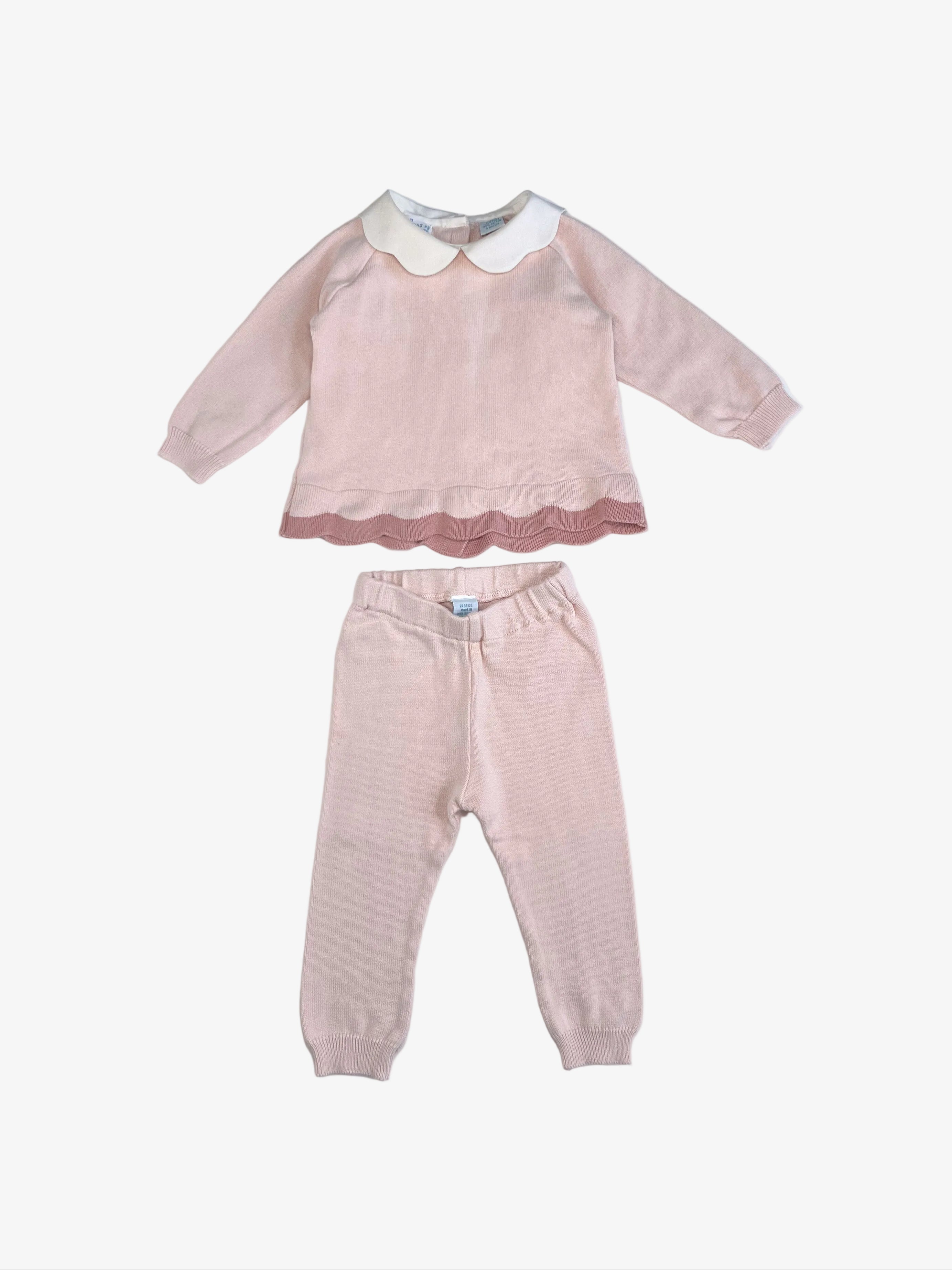 Feltman Brothers – Knitted Top & Pants Set (Size 3 months)